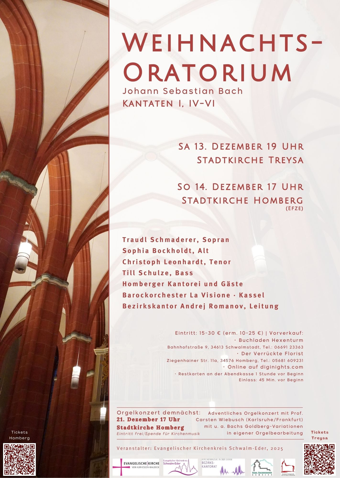Weihnachtsoratorium 2025 Homberg, Treysa