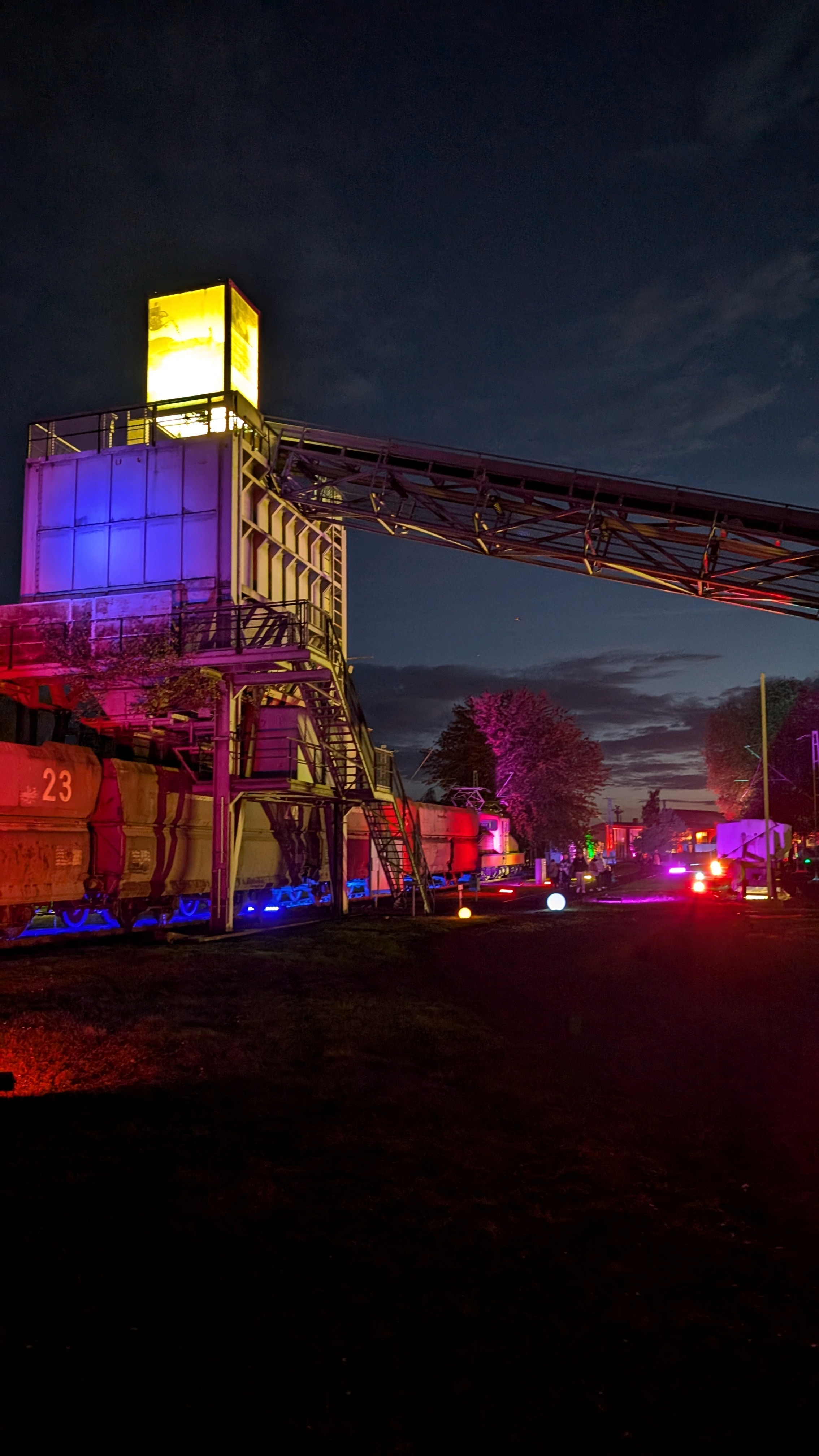 Beleuchteter Themenpark in Borken (Hessen)
