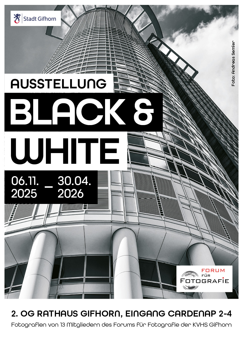 Ausstellung „BLACK&WHITE“ 