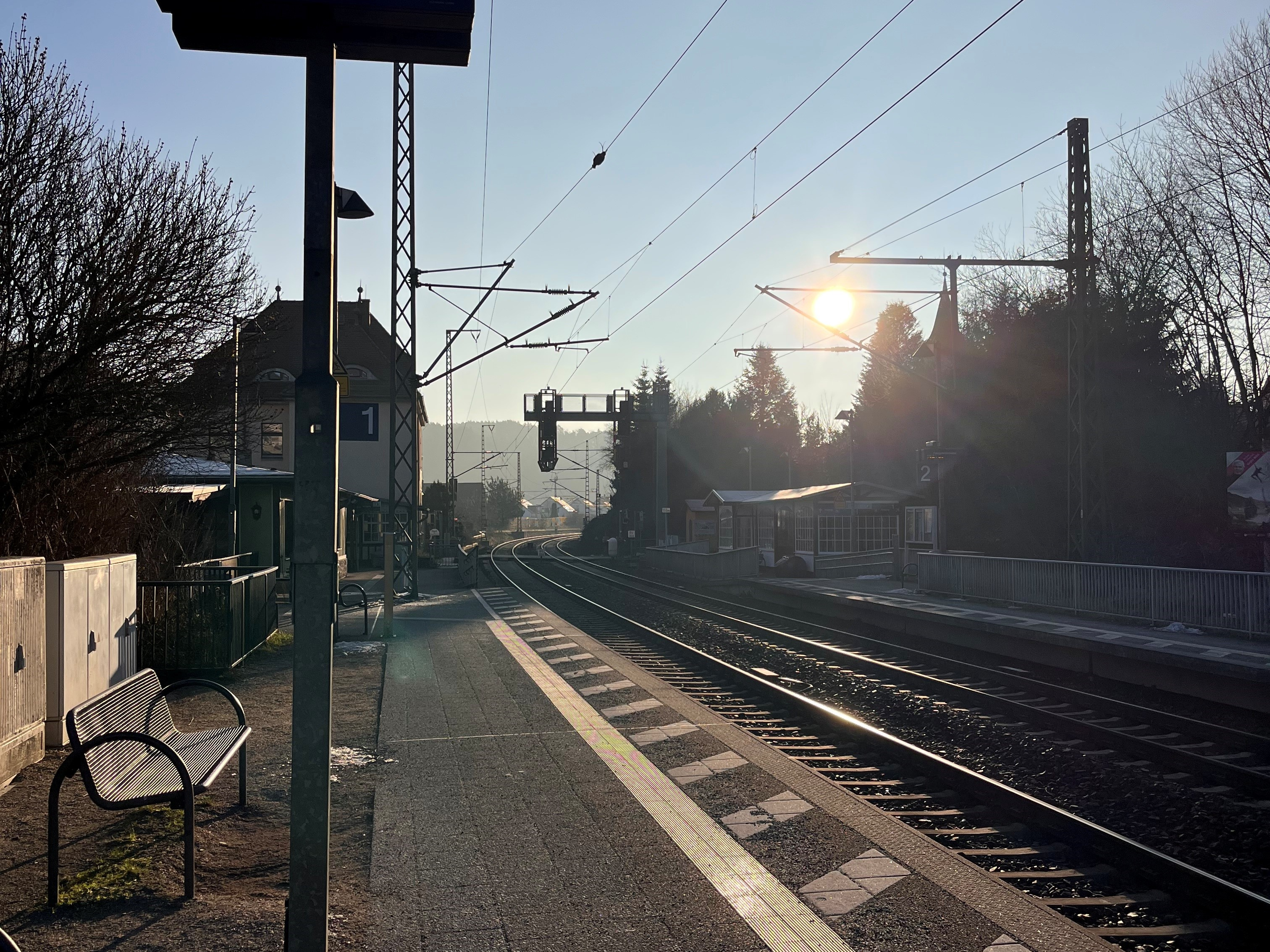 Bahnhof Stadt Wehlen – Motiv
