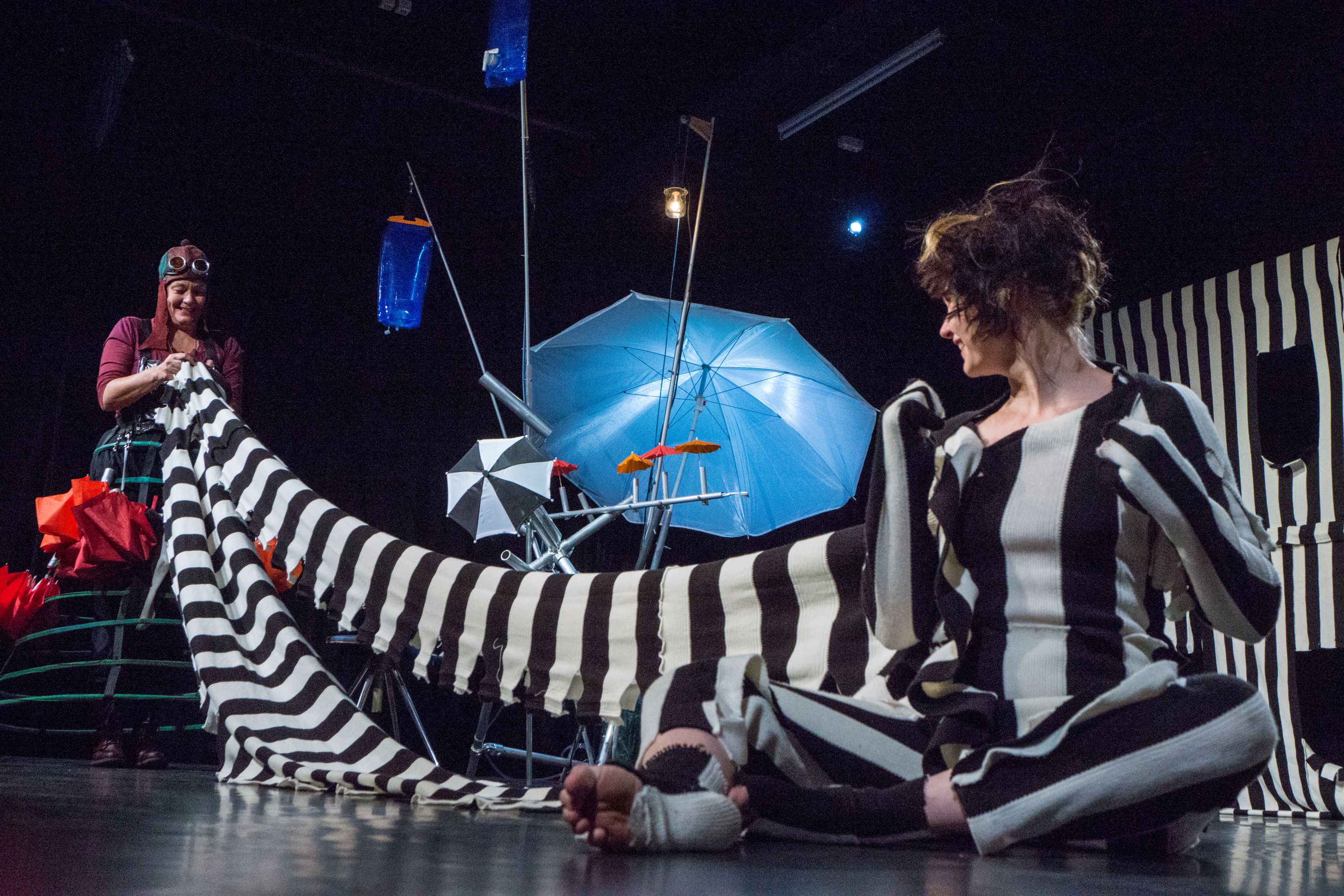 Zebraling und Knirpsmaschine