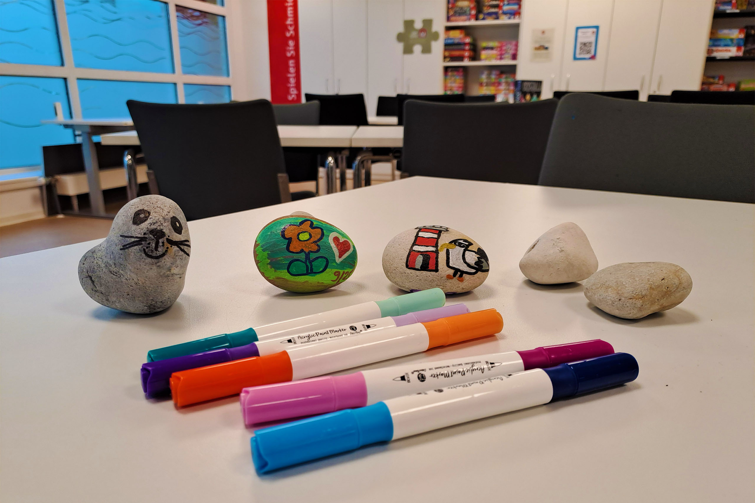 Workshop: Küstensteine bemalen