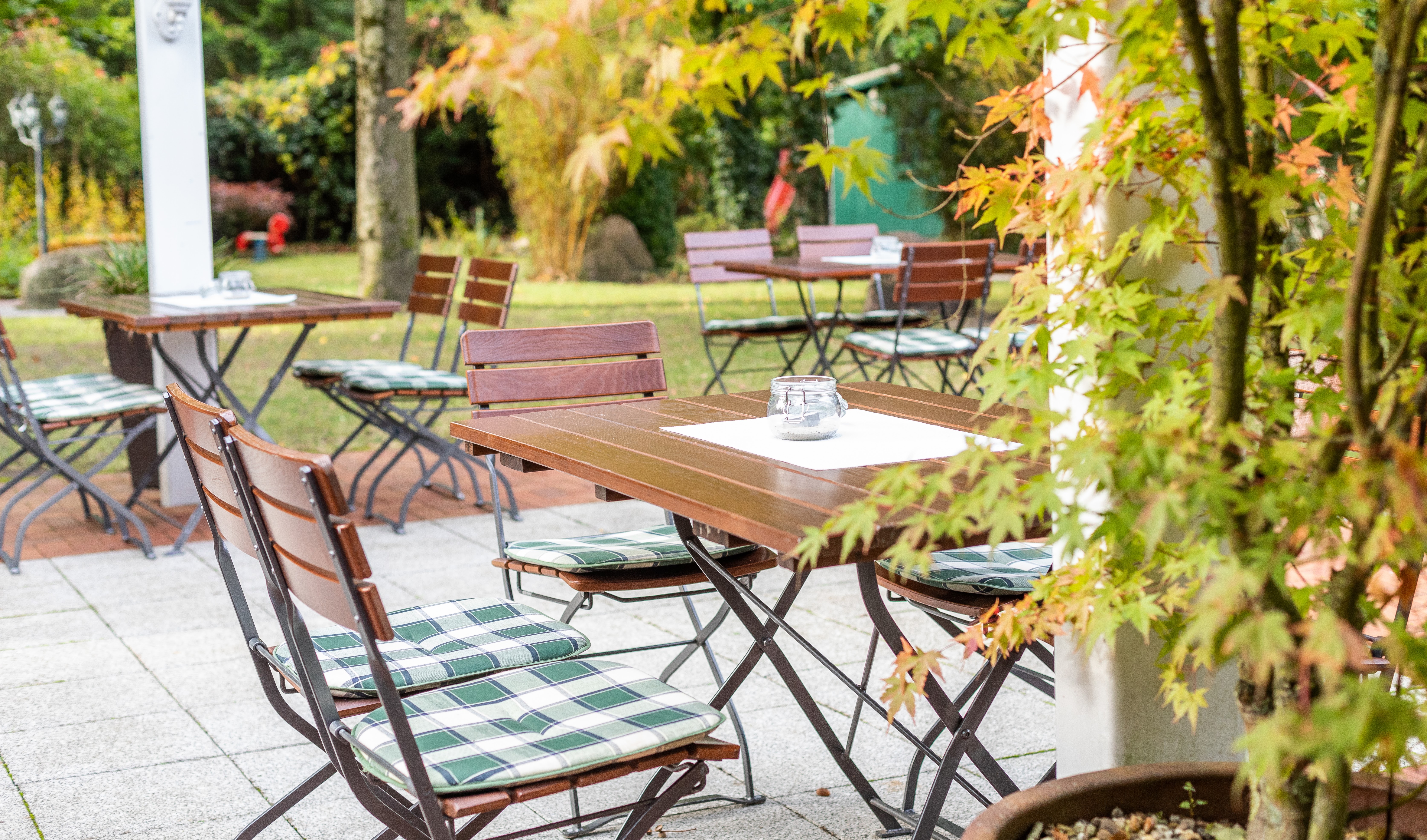 Biergarten im Waldhof