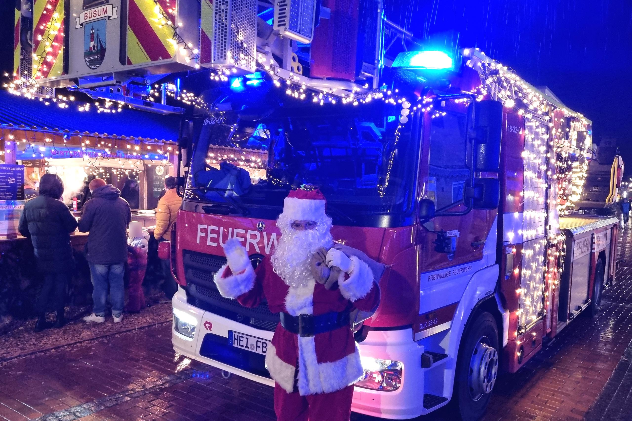 Weihnachten bei der Feuerwehr