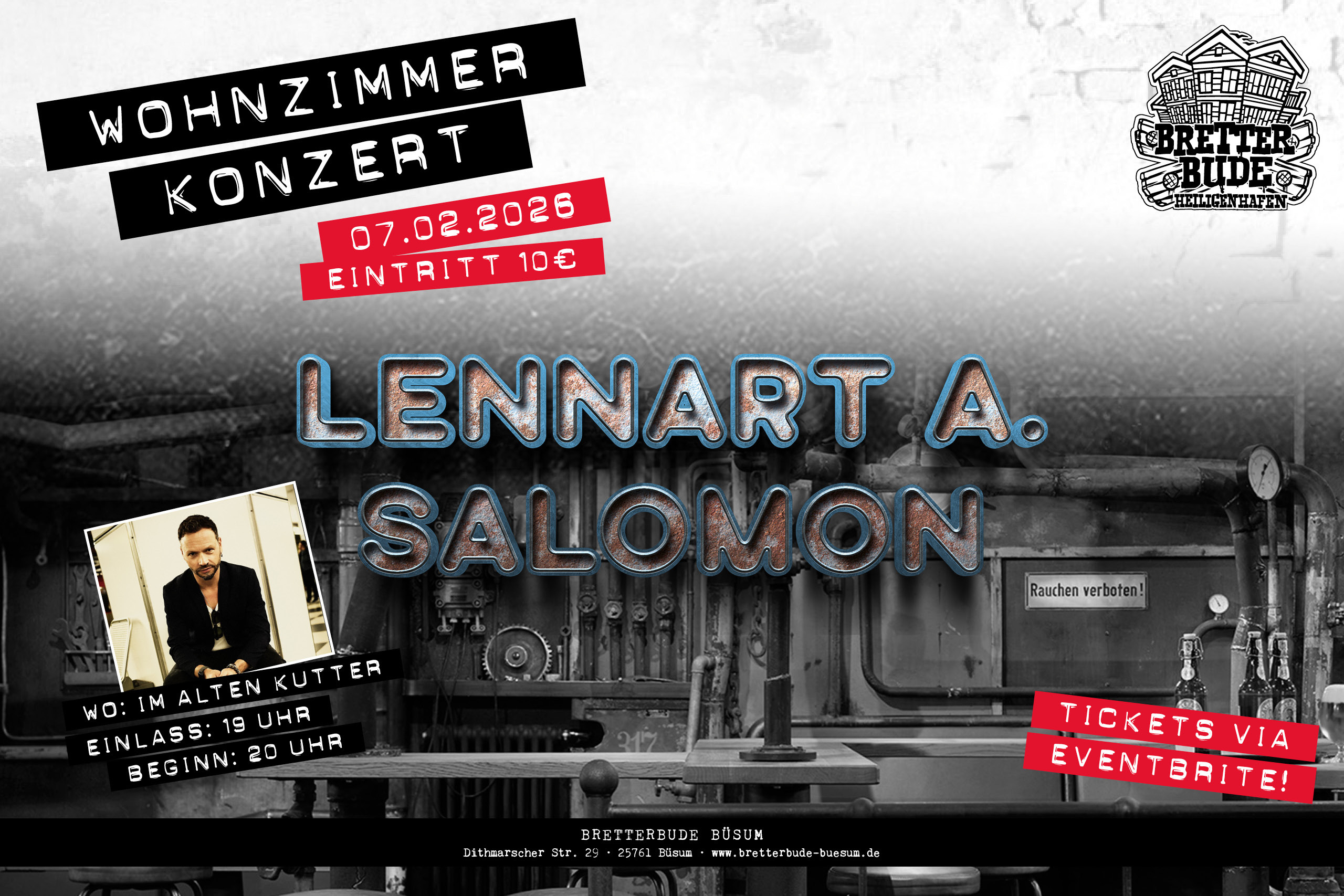 Wohnzimmer Konzert Lennart A. Salomon