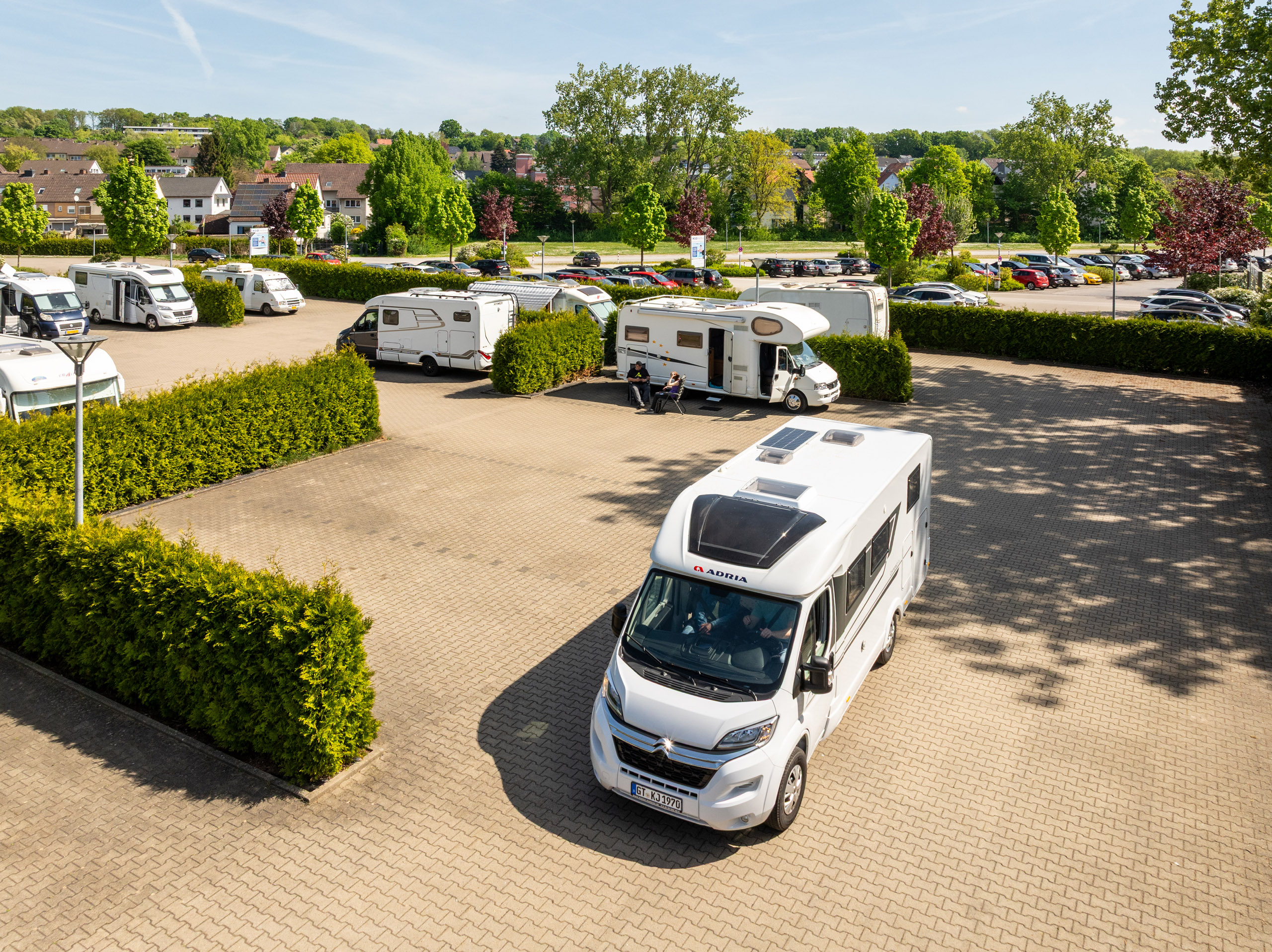 Wohnmobilhafen am H2O Herford, Herford