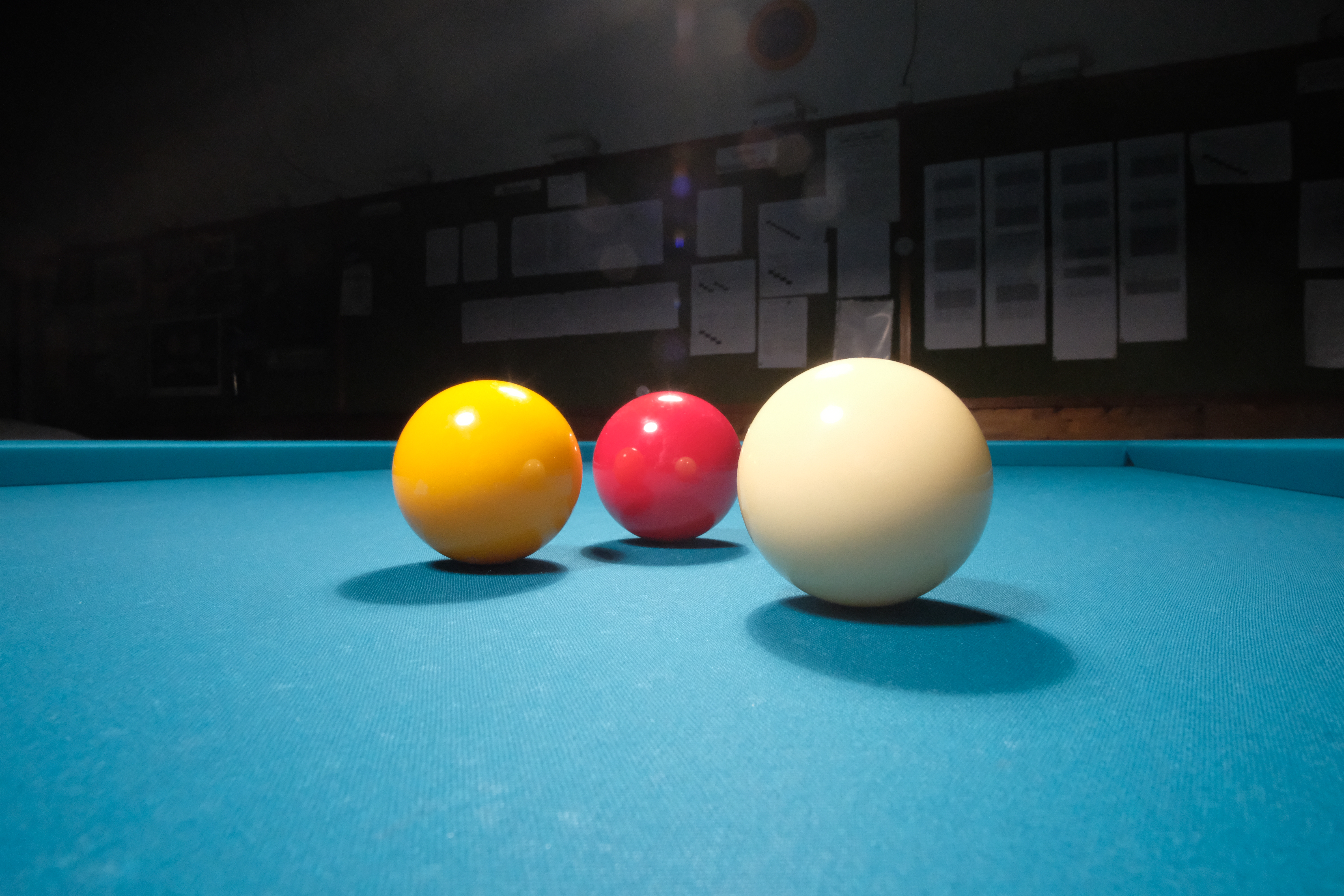 Landesmeisterschaft Karambolage-Billard Disziplin "Freie Partie"