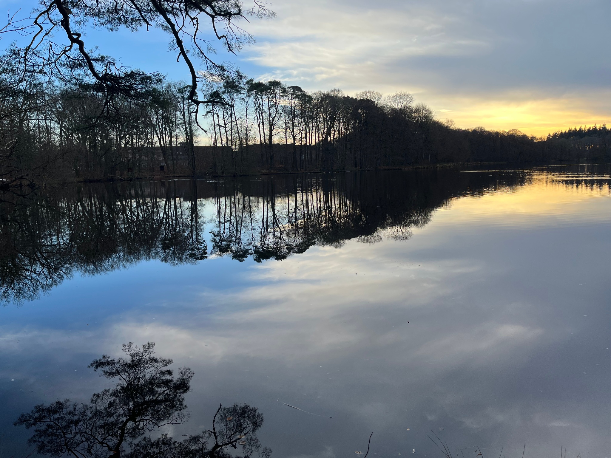 Rundwanderweg um den Mühlenteich von Varel über Obenstrohe