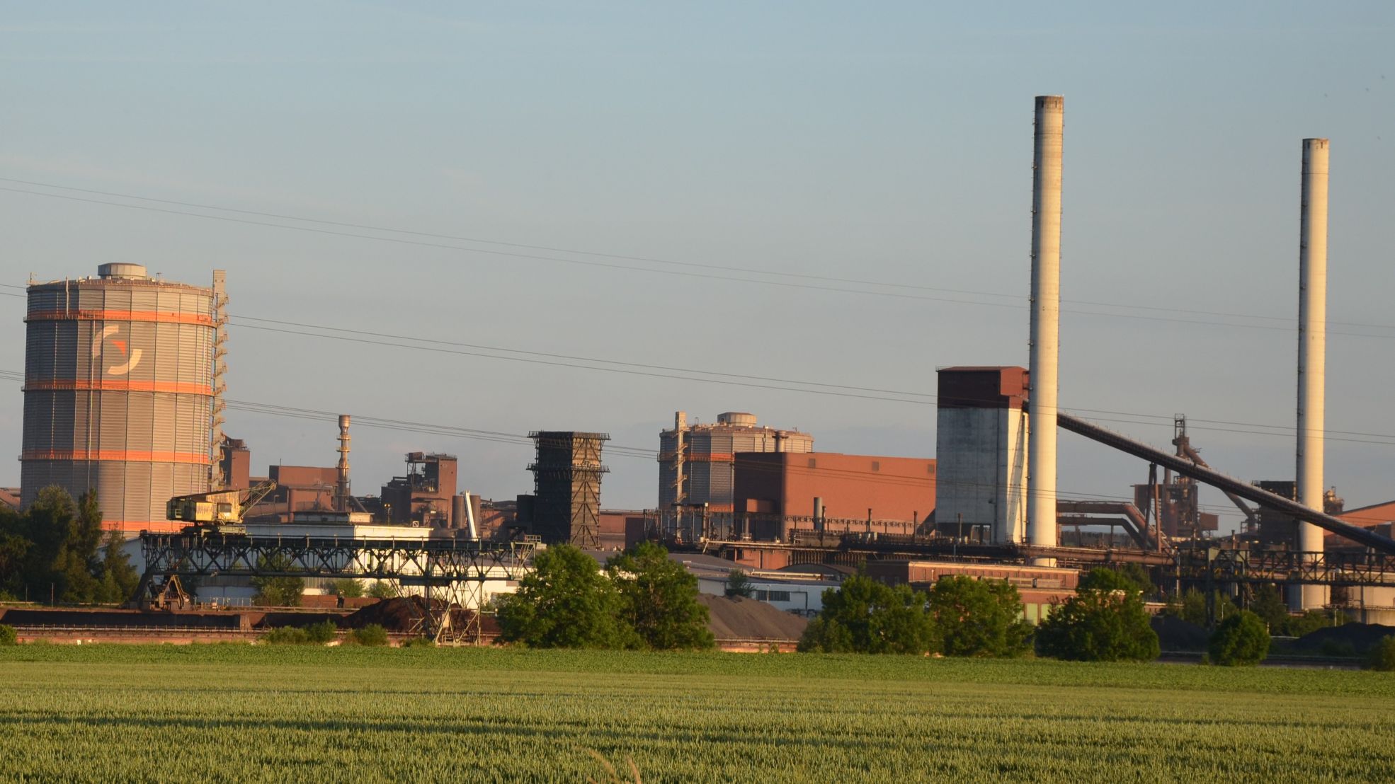 Industrie-Route Stahl und Erz