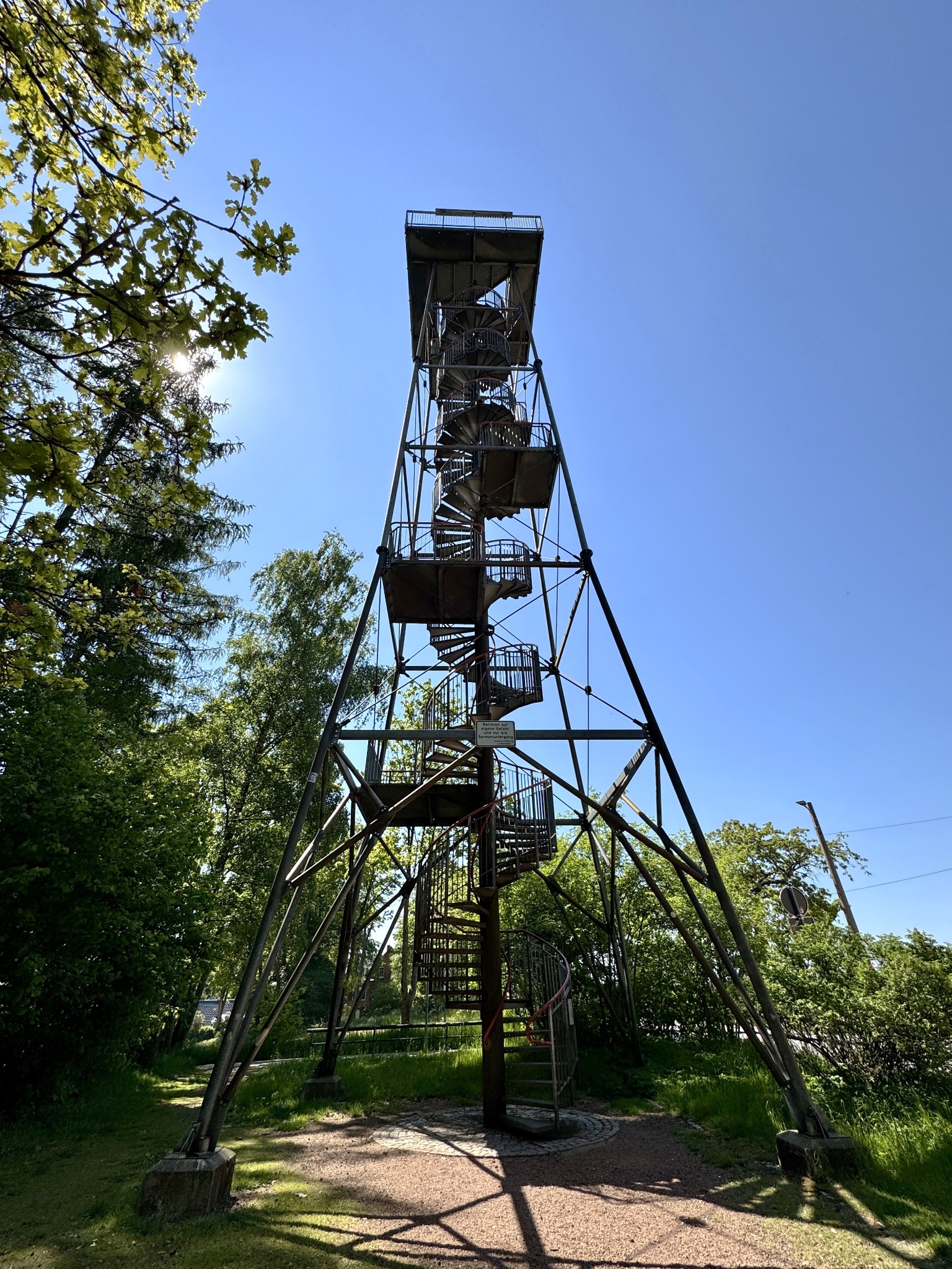 Aussichtsturm an der Alberthöhe – Motiv