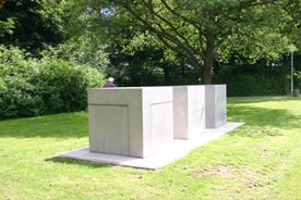 Skulpturenpark - Drei-Phasen-Würfel