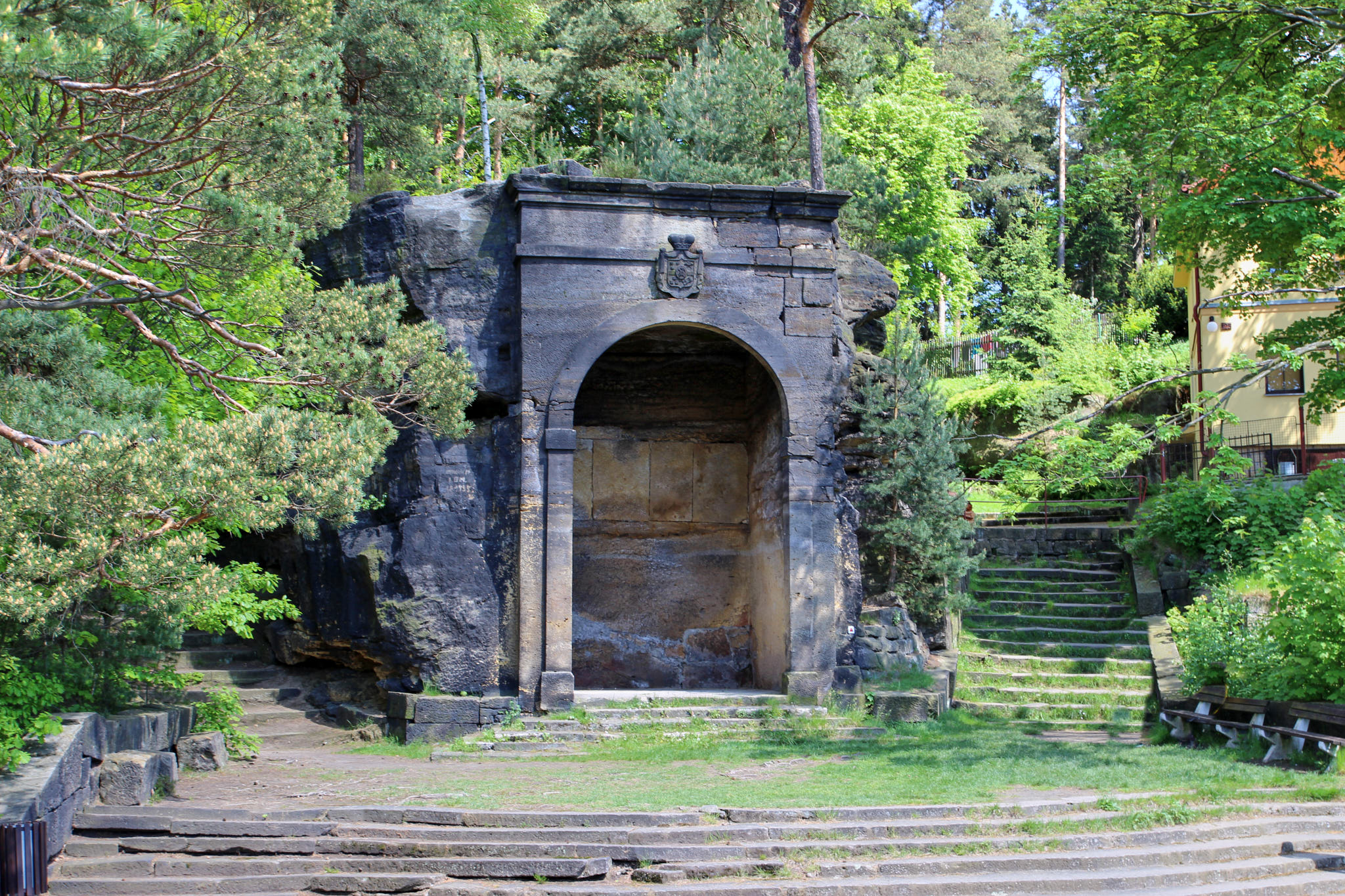 Belvedere-Aussicht (Belvedér, Tschechien) – Motiv