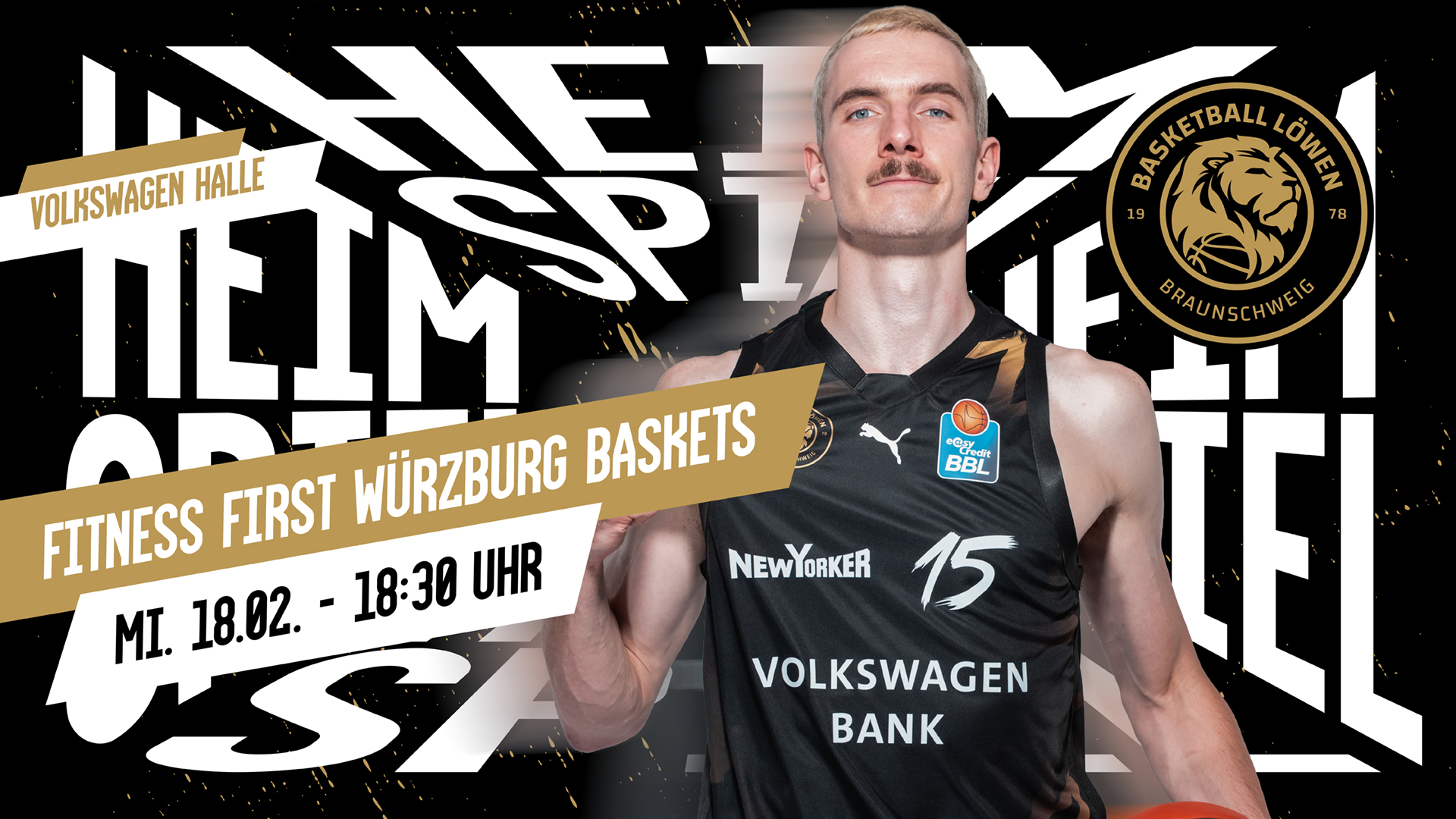 Basketball Löwen Braunschweig vs. Fitness First Würzburg Baskets