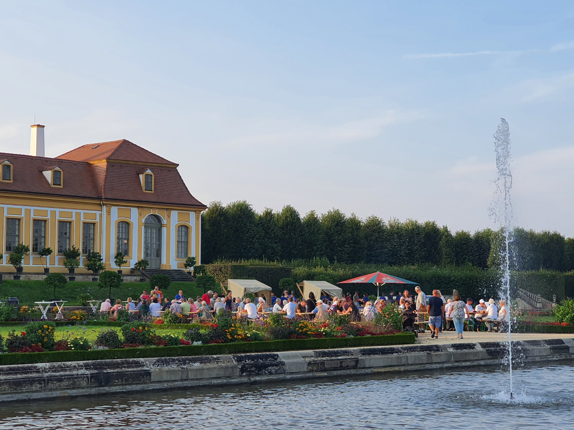Heidenauer Musiknacht im Barockgarten Großsedlitz
