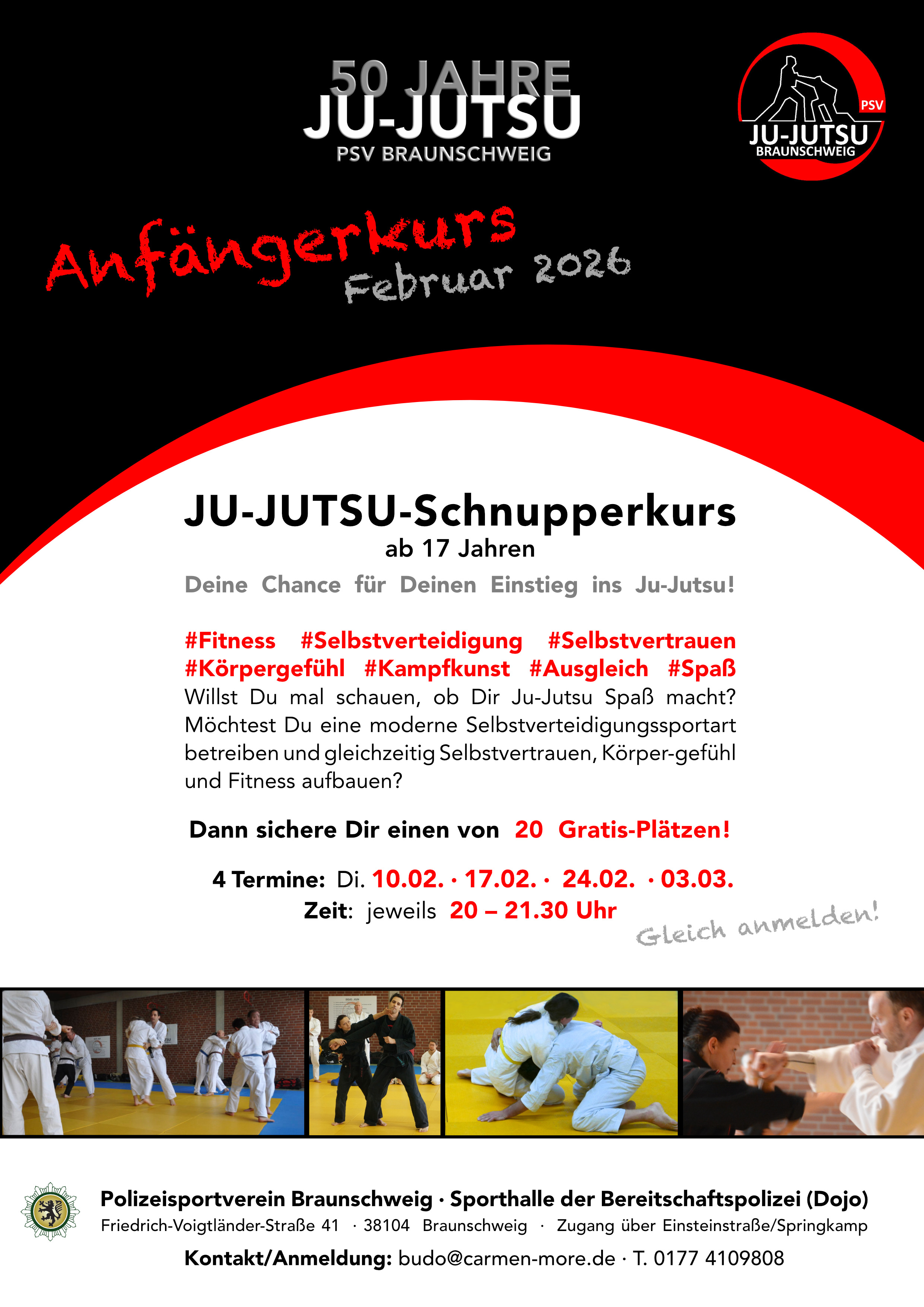 Ju-Jutsu Einsteigerkurs