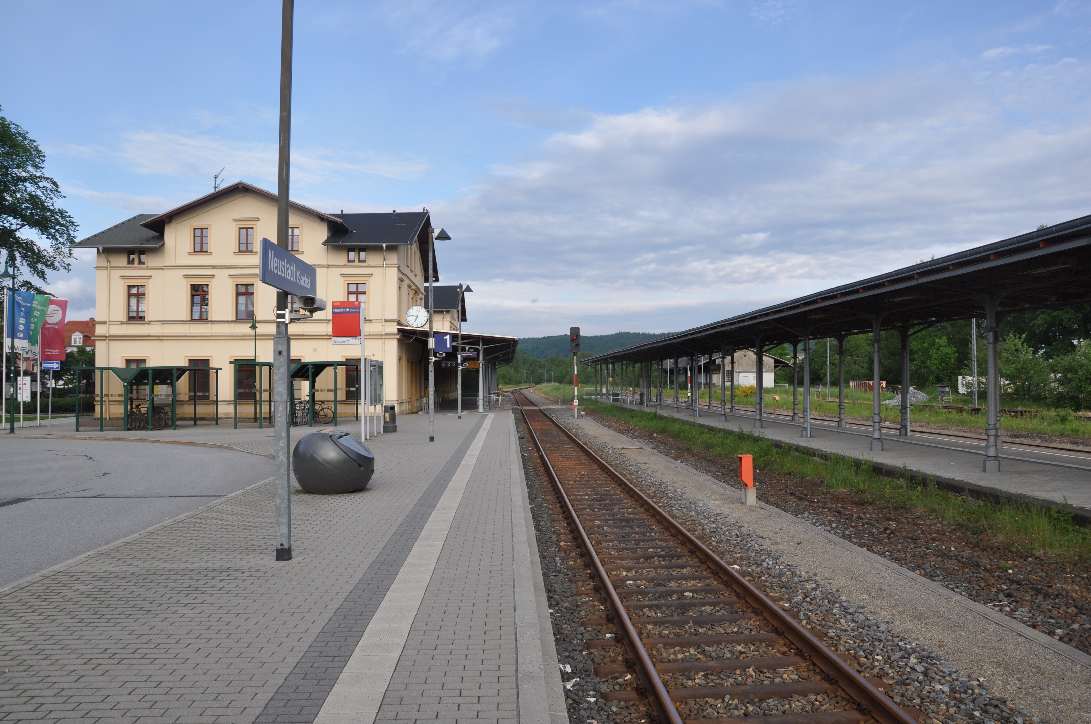 Bahnhof Neustadt i. Sa. – Motiv