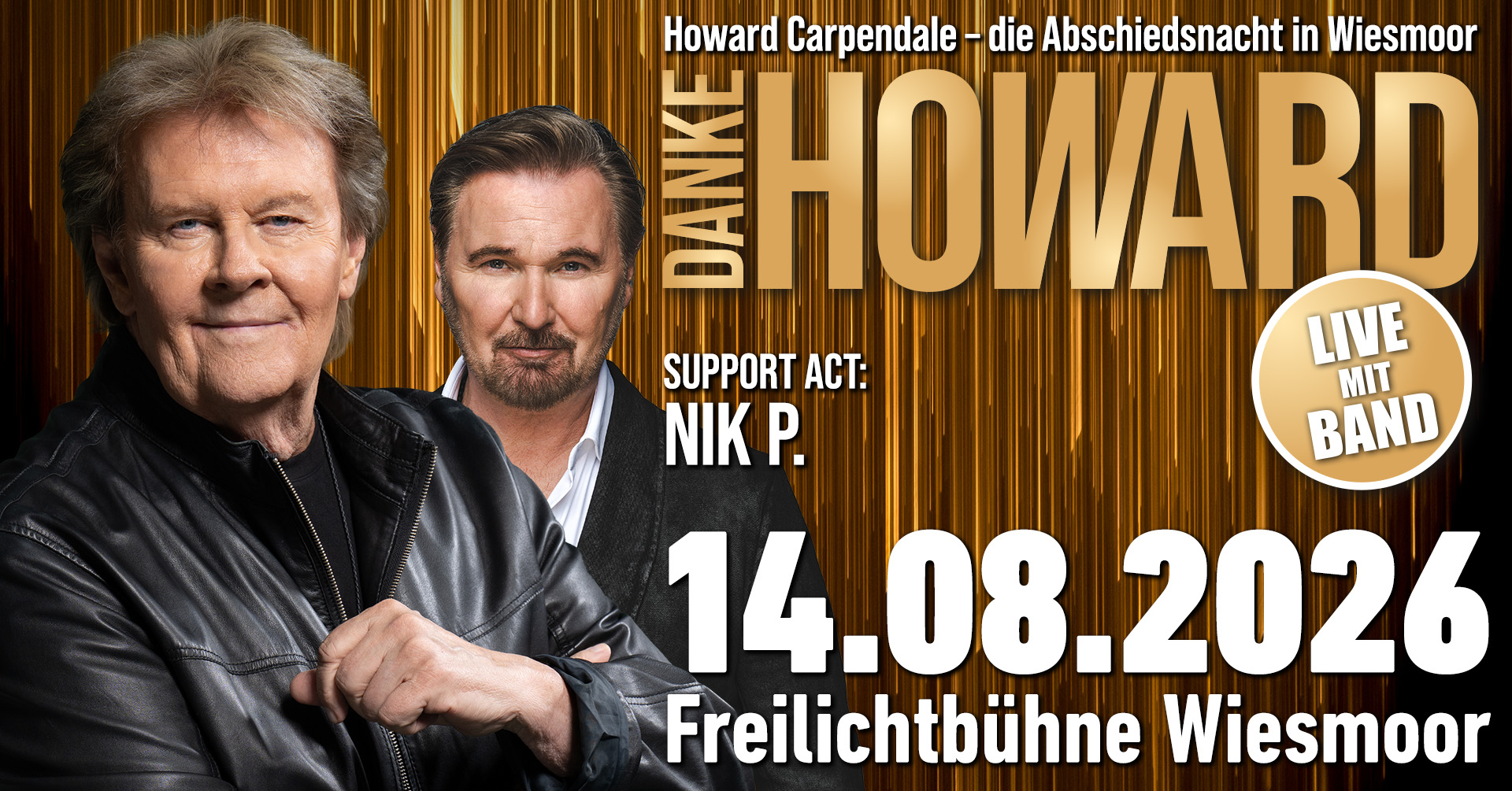 Howard Carpendale- die Abschiedsnacht