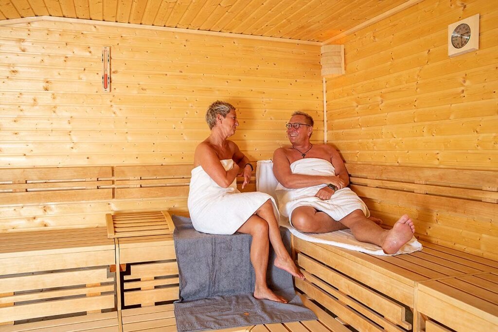 Damen Sauna Weihnachtsfeier