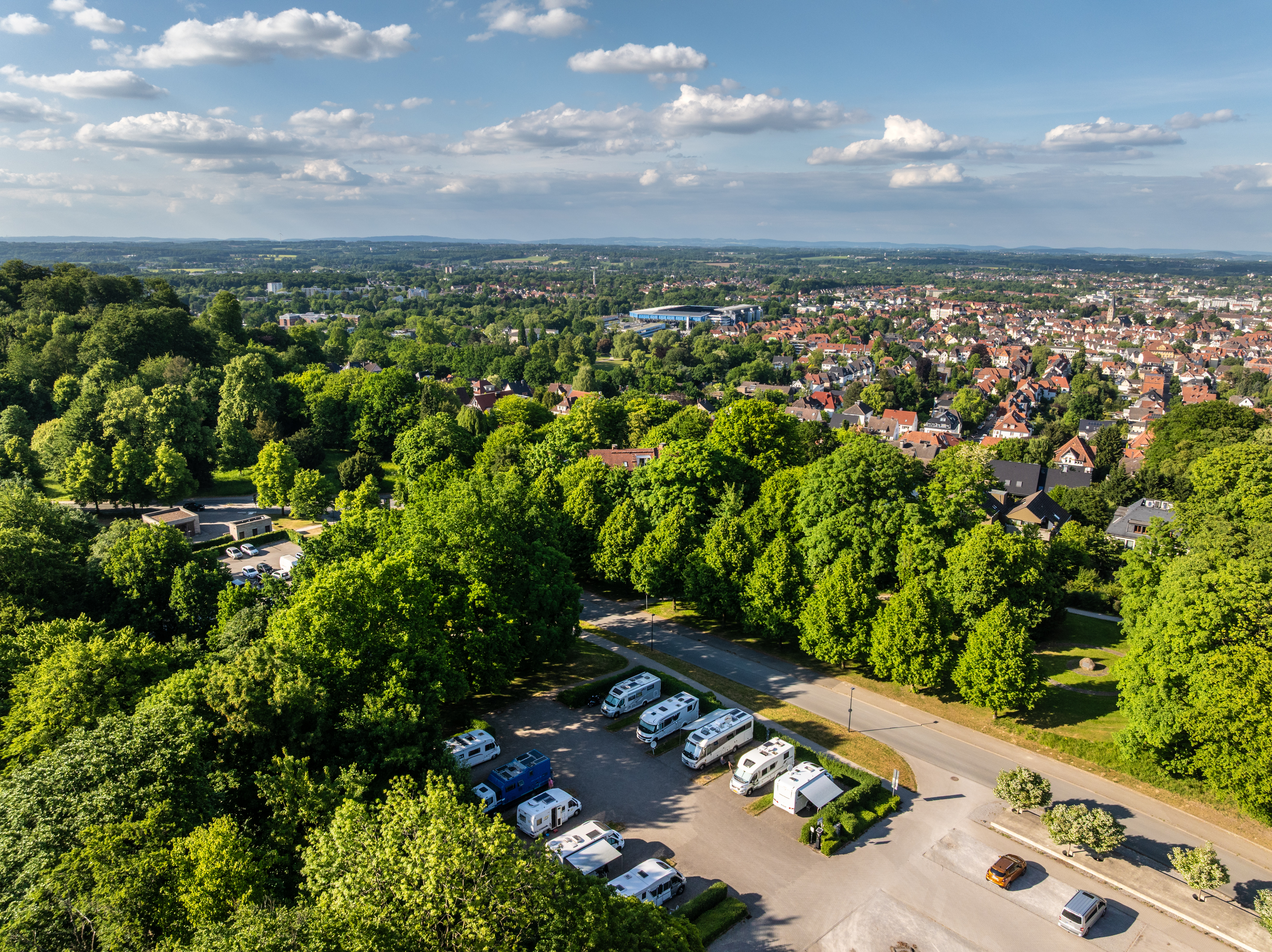 Wohnmobilstellplatz am Johannisberg, Bielefeld