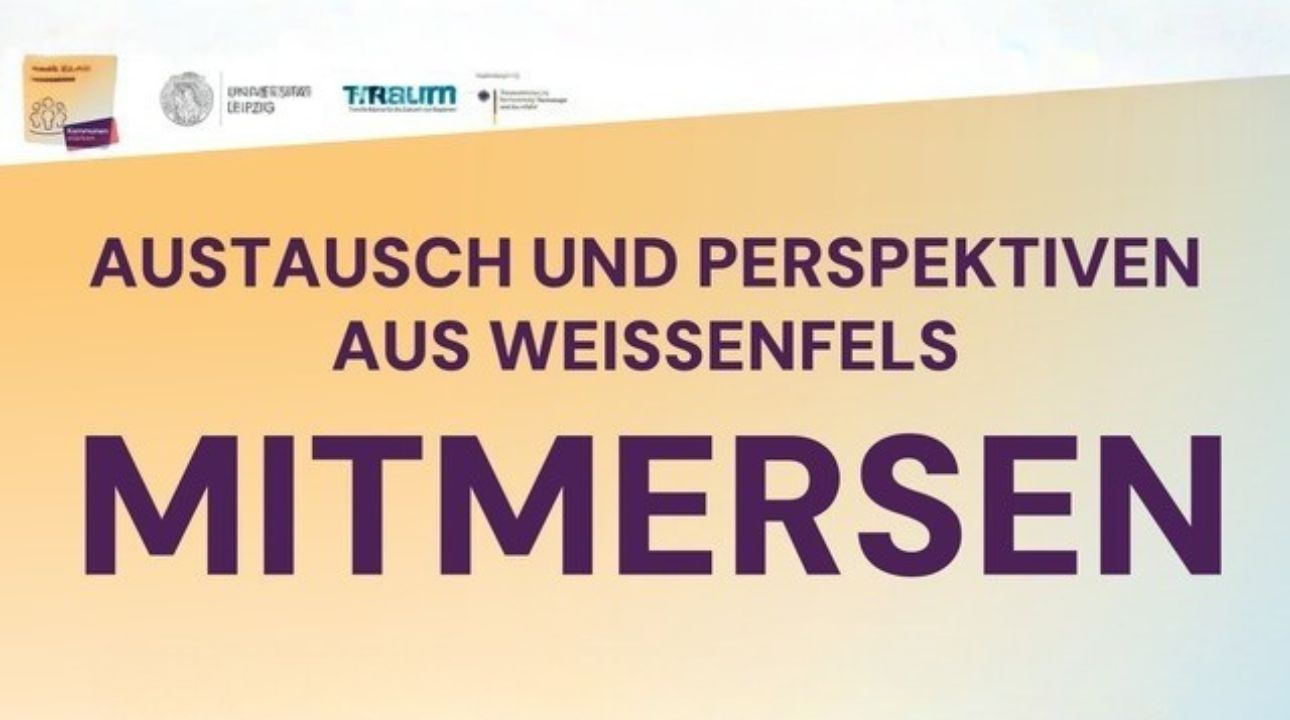 Live-Podcast &raquo;mitmersen&laquo; - Gespr&auml;che aus und f&uuml;r Wei&szlig;enfels