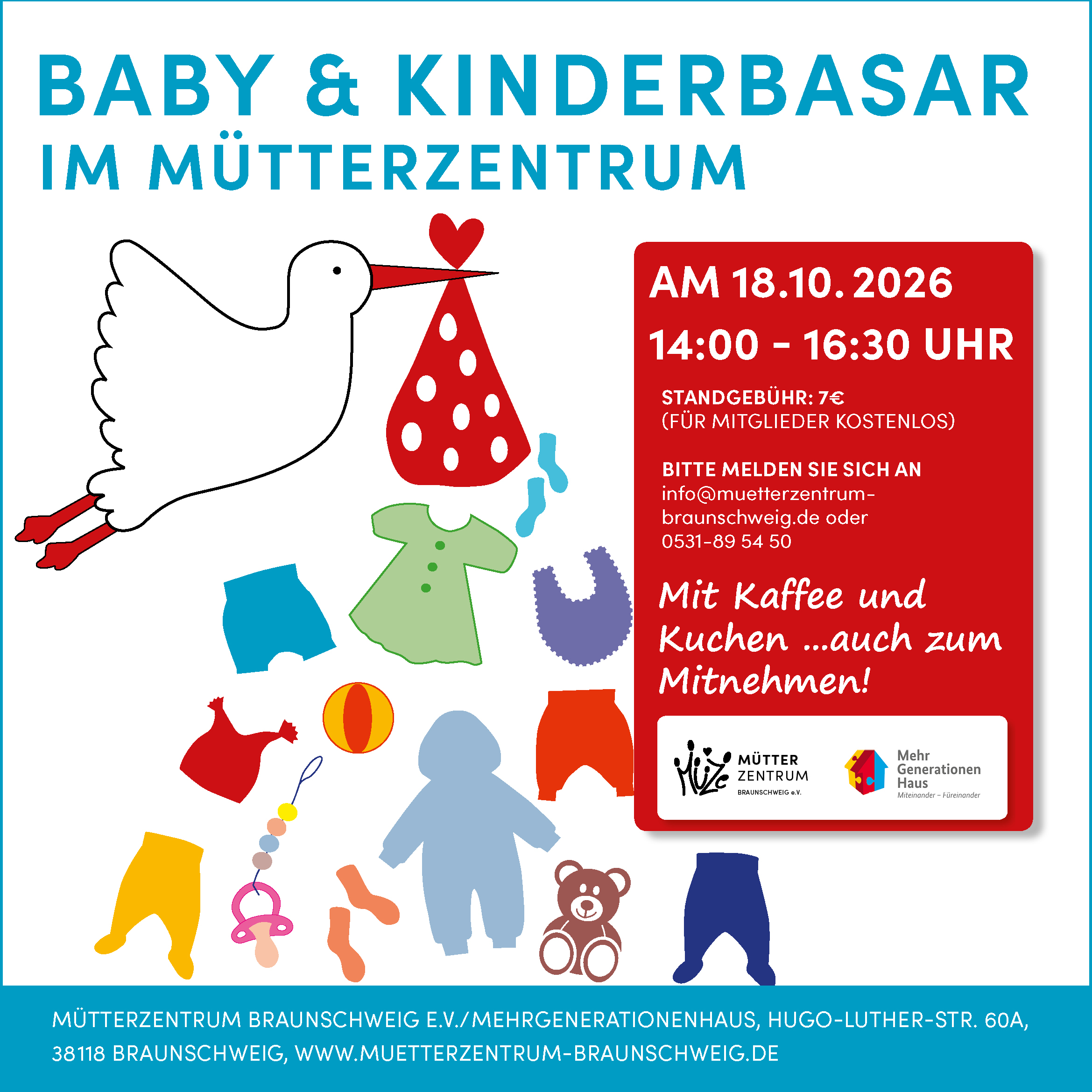 Baby- und Kinderbasar im Mütterzentrum