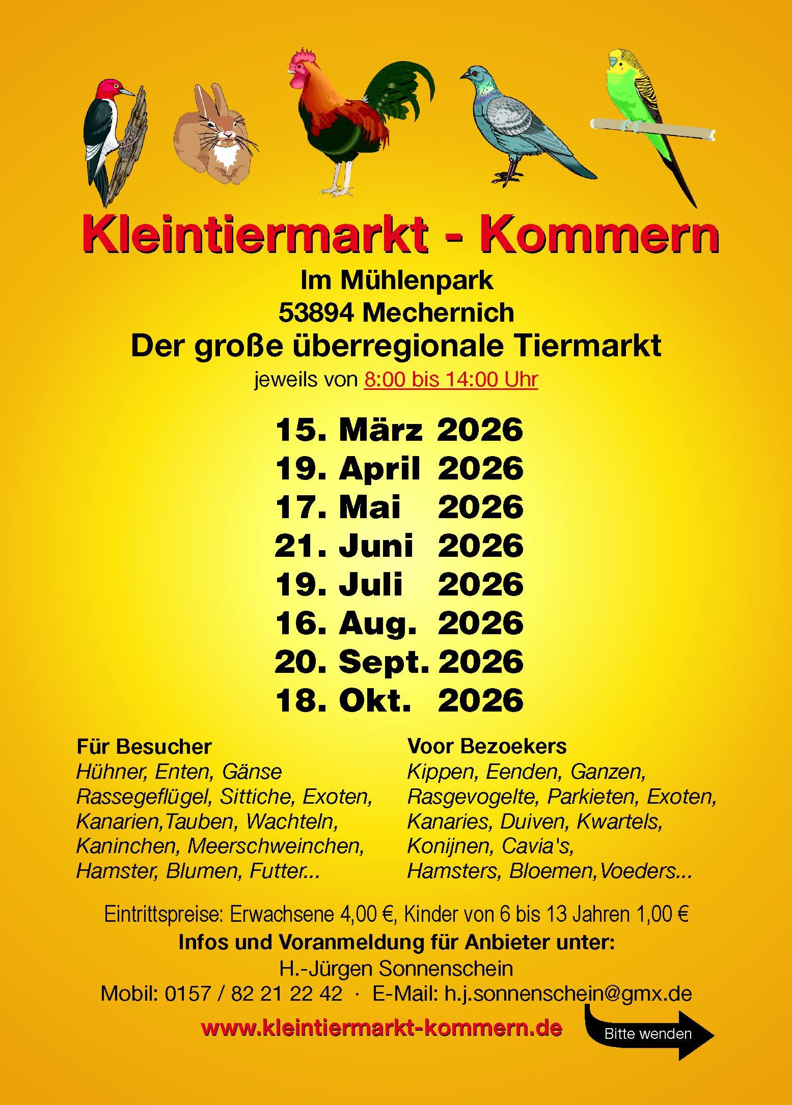 Terrminübersicht 2026