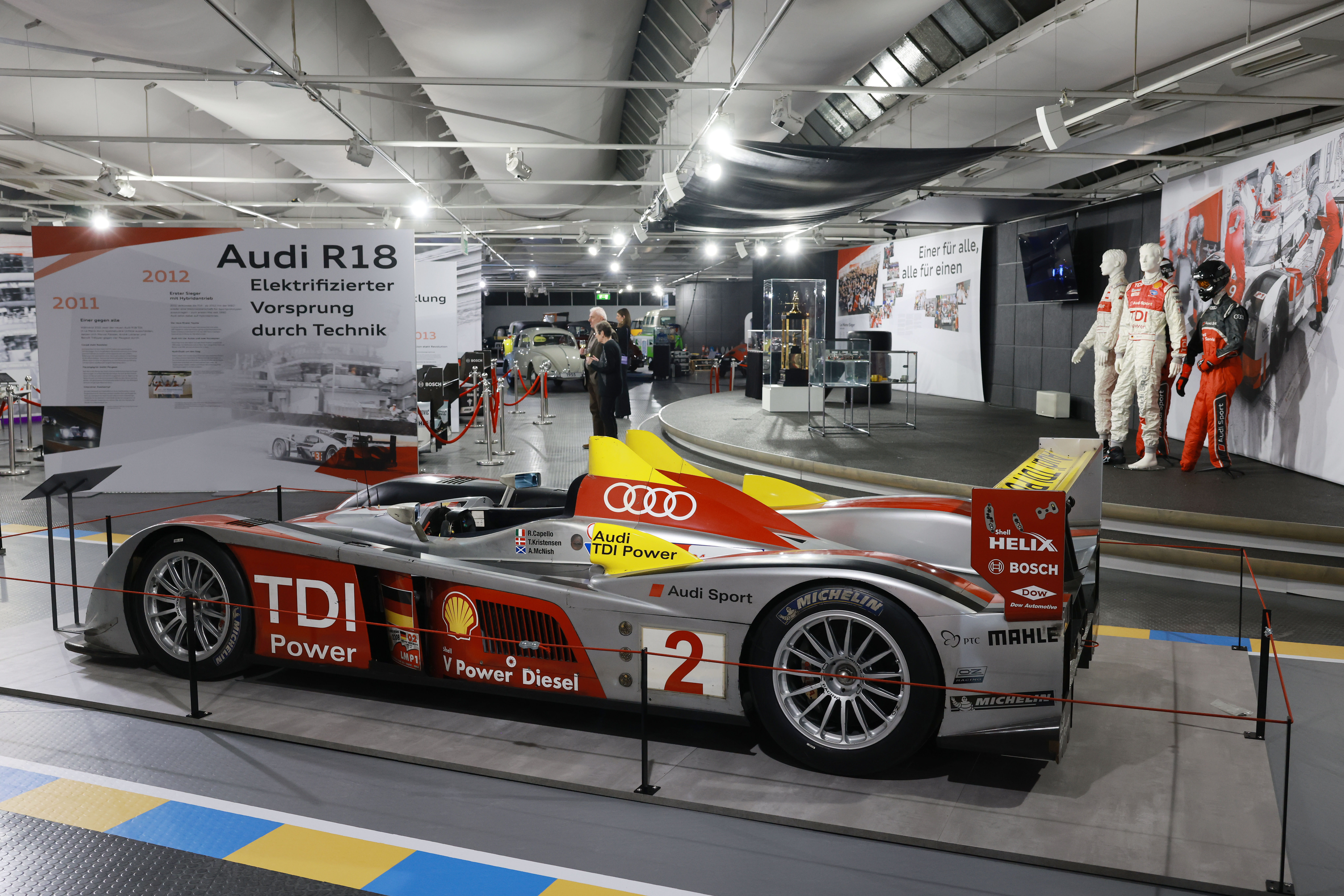 Audi in Le Mans - Sonderausstellung