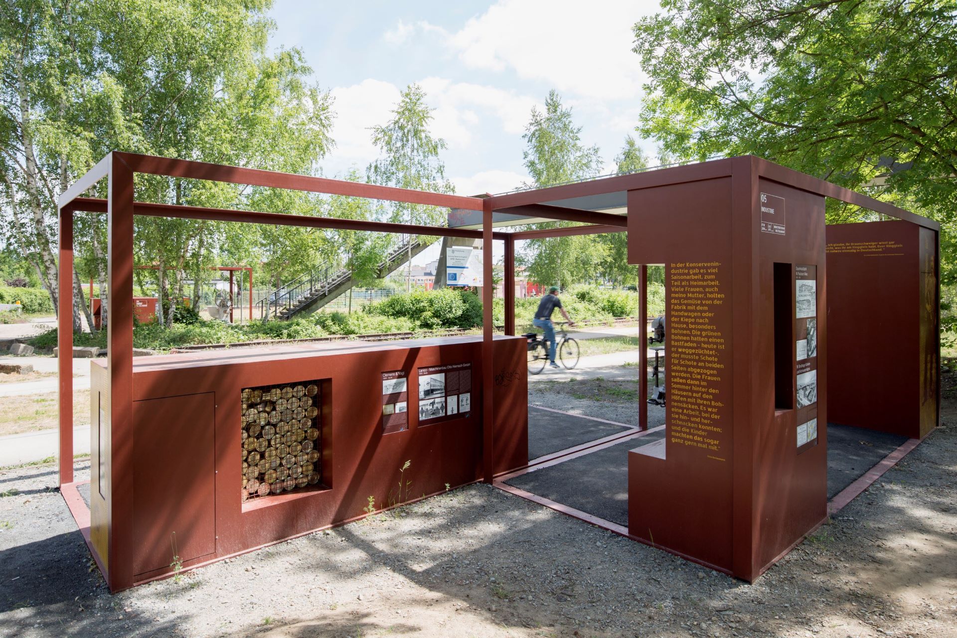 INDUSTRIEKULTUR verführt | Industrieforen am Ringgleis - Info-Radtour 