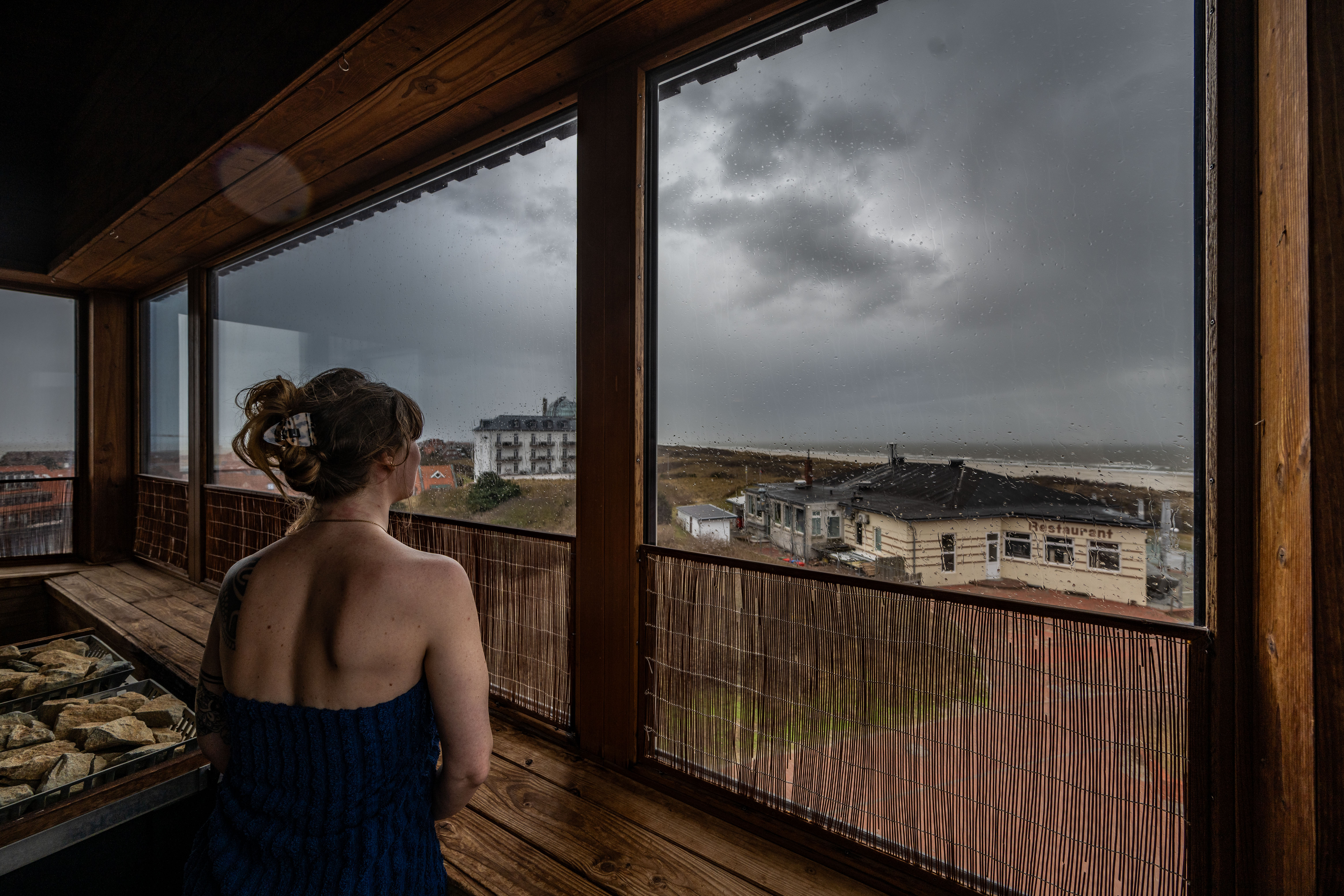 Panorama-Sauna im TöwerVital