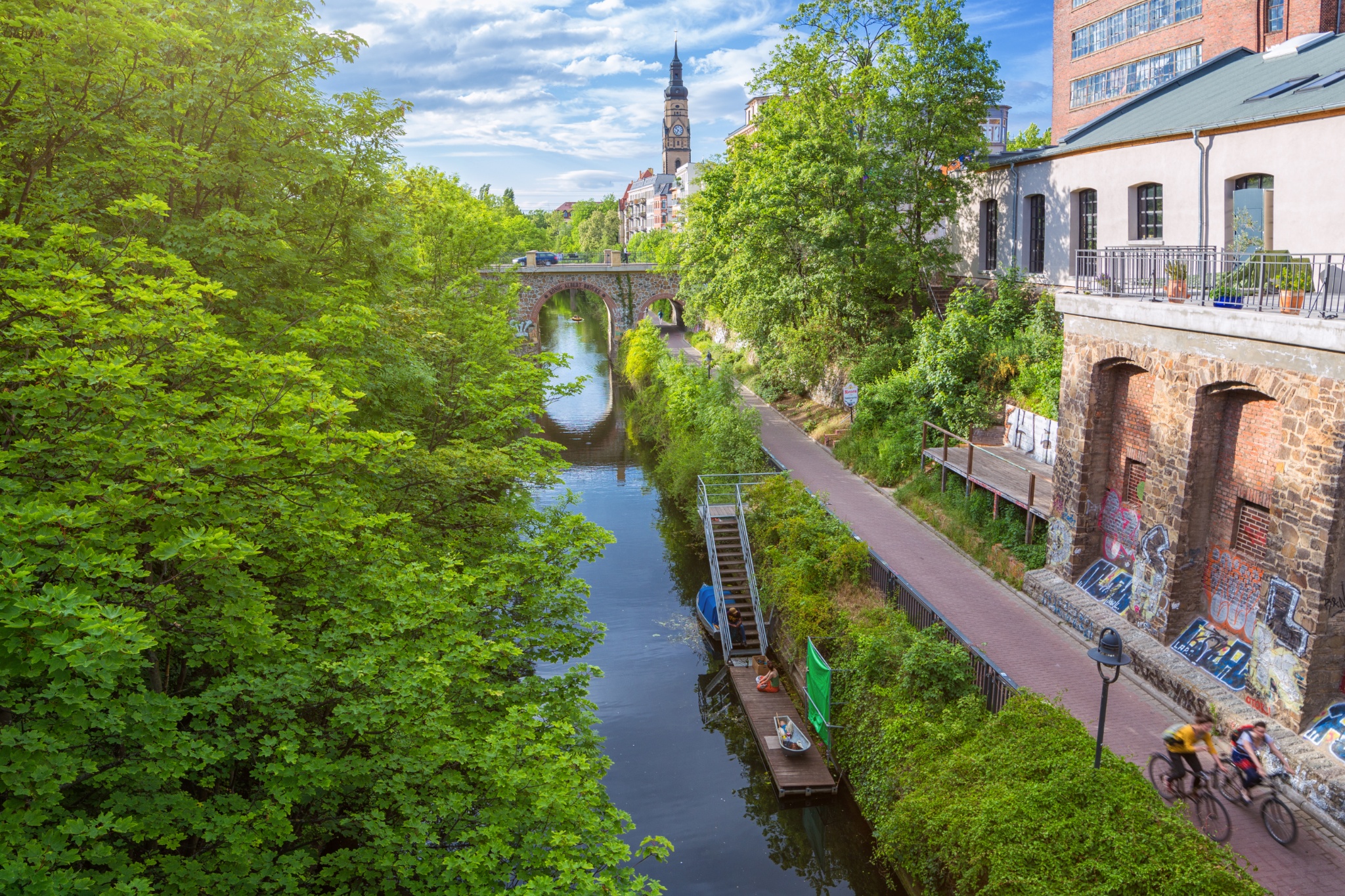 RANAboot – Bootsfahrten durch Leipzig – Motiv