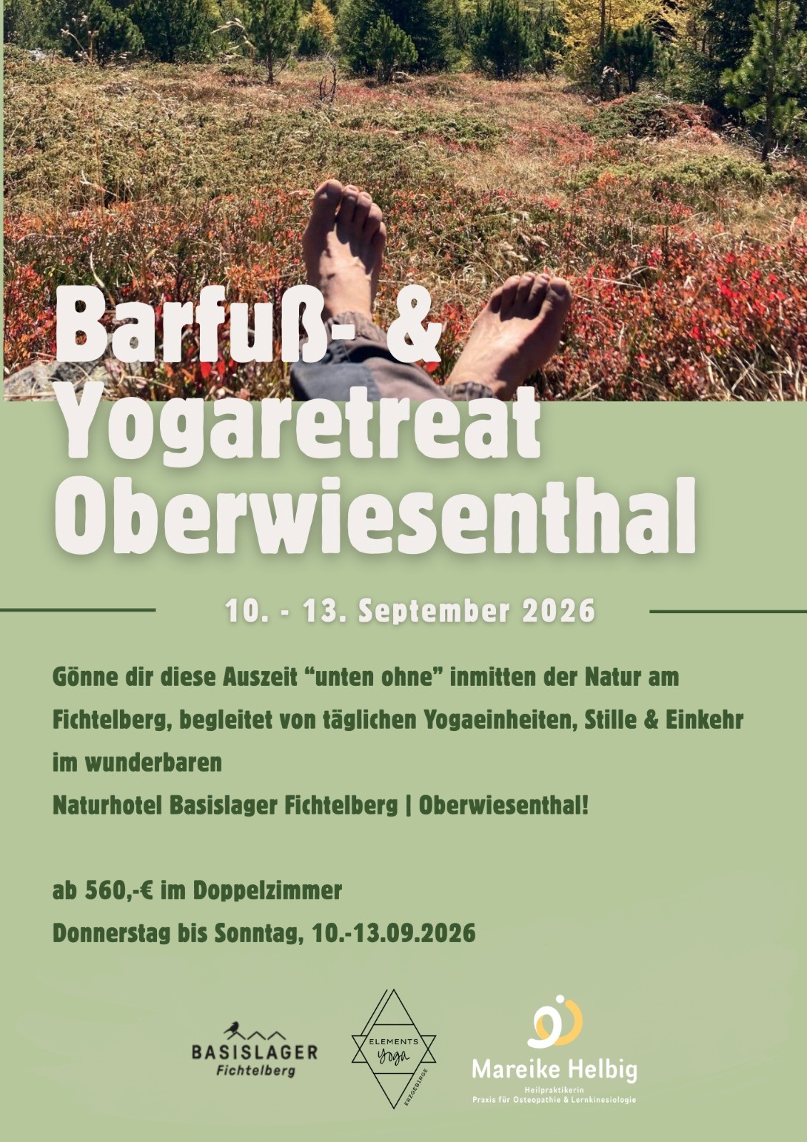Barfuß- & Yogaretreat Oberwiesenthal