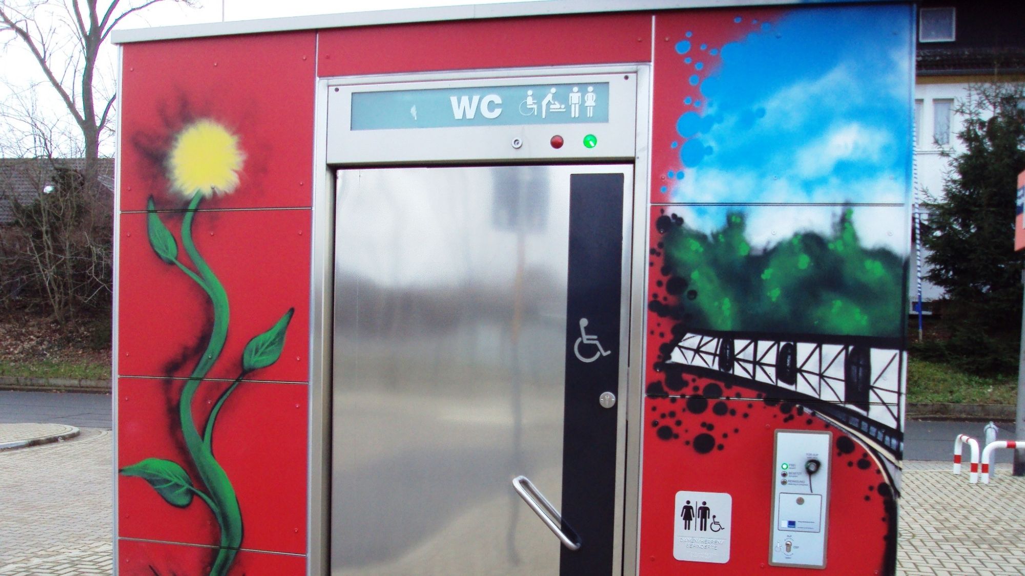 WC-Anlage am Bahnhof Salzgitter-Ringelheim