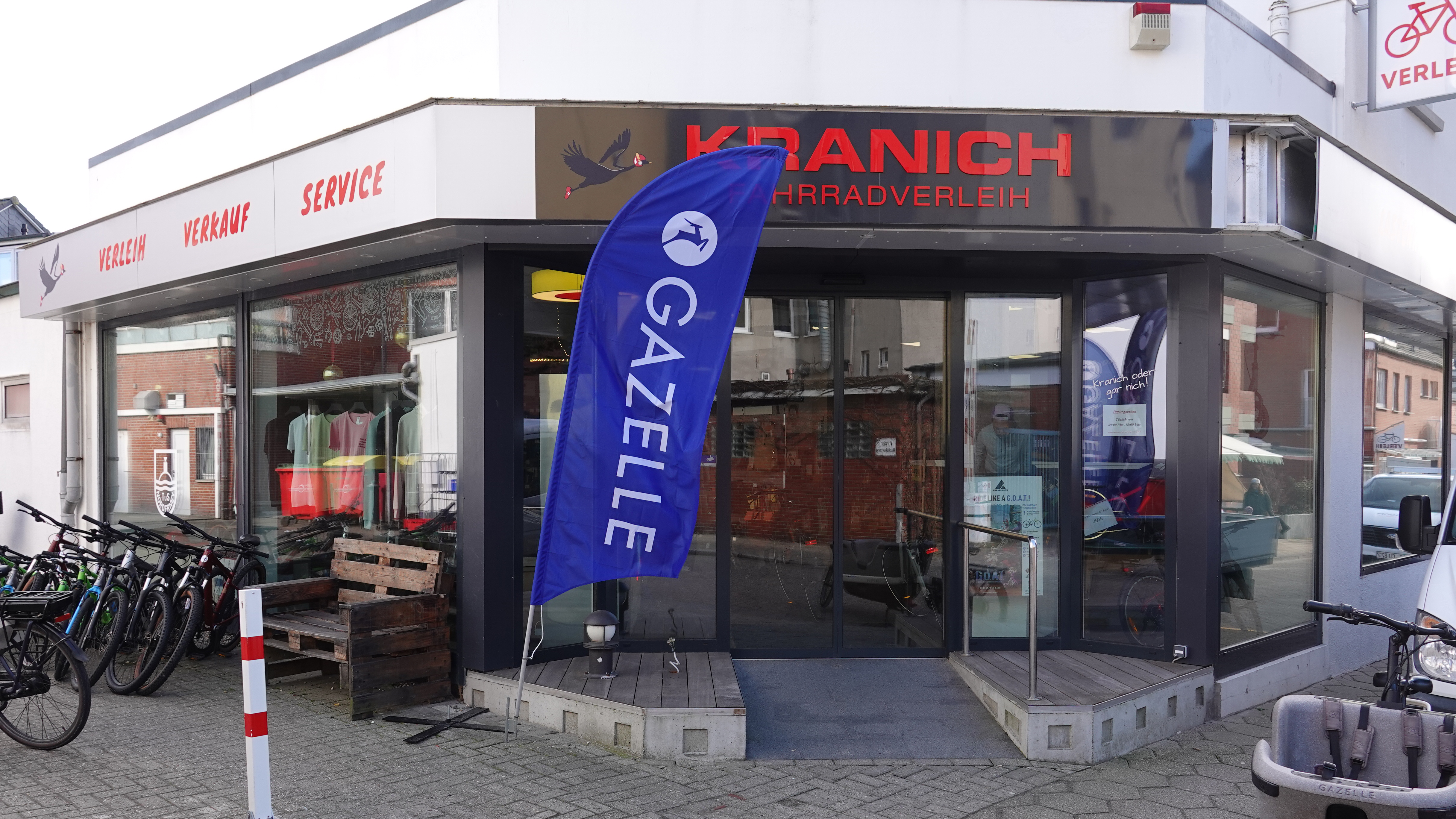 Fahrradverleih Kranich (Jann-Berghaus-Str.)
