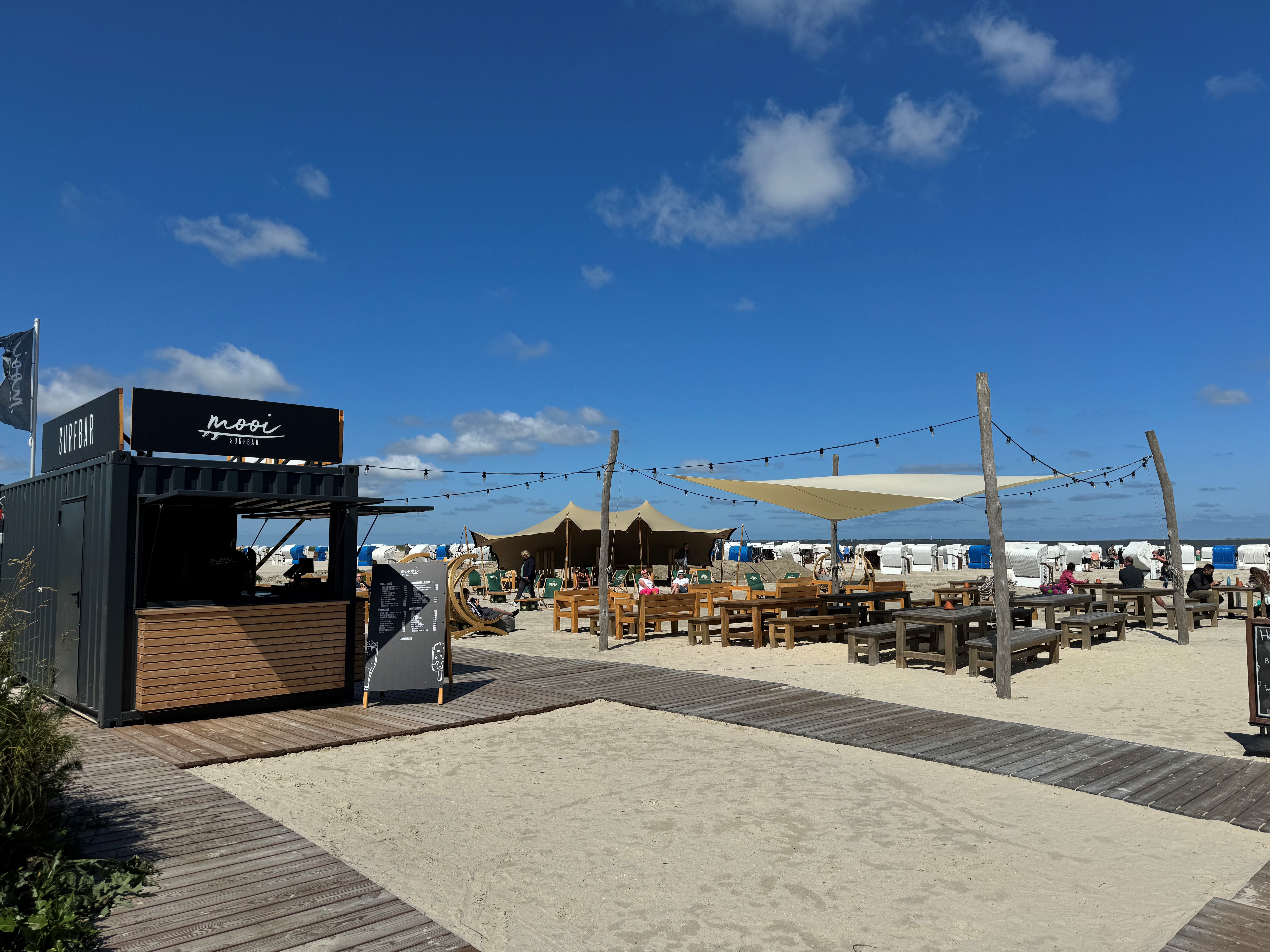Live am Strand