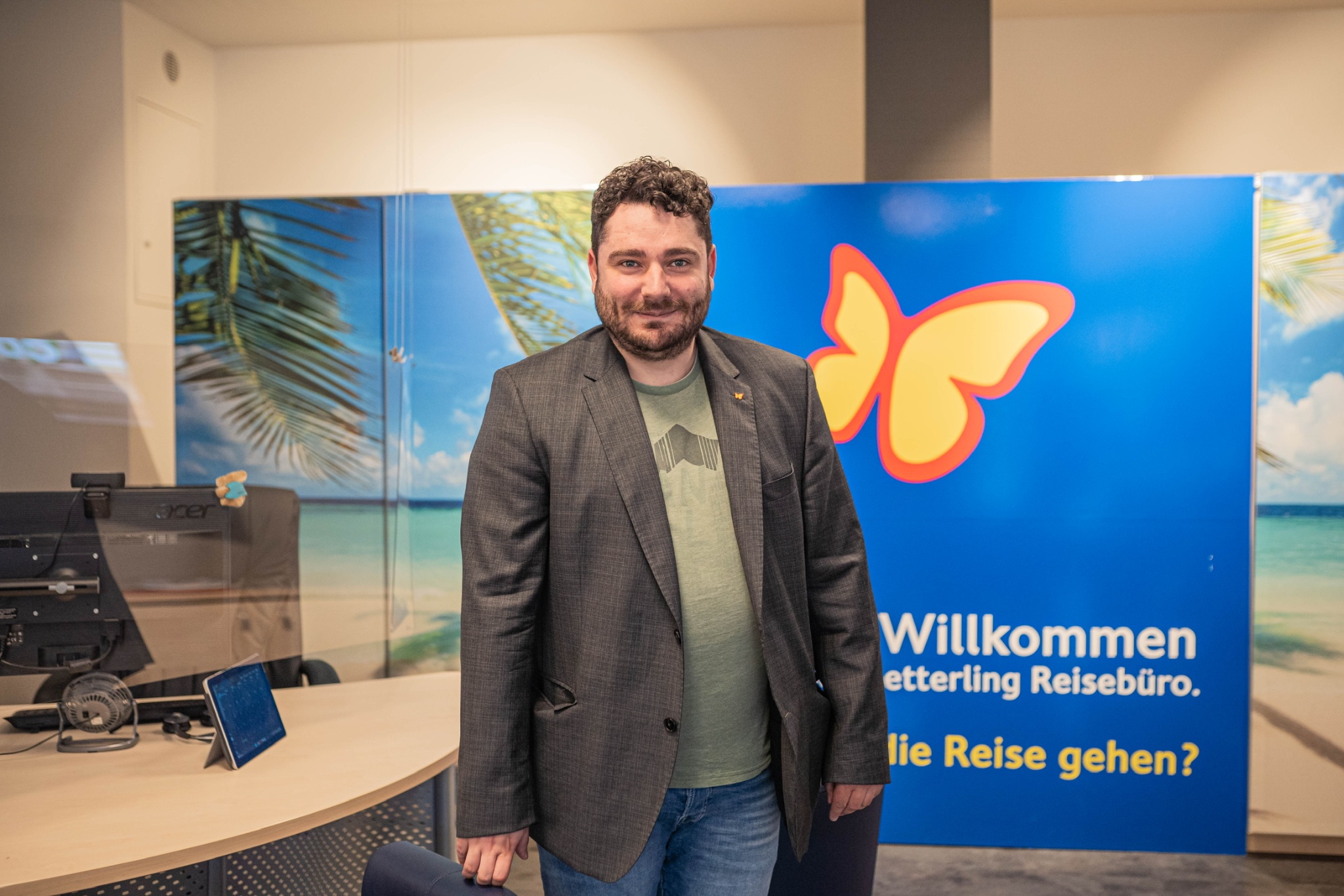 Schmetterling Reisebüro