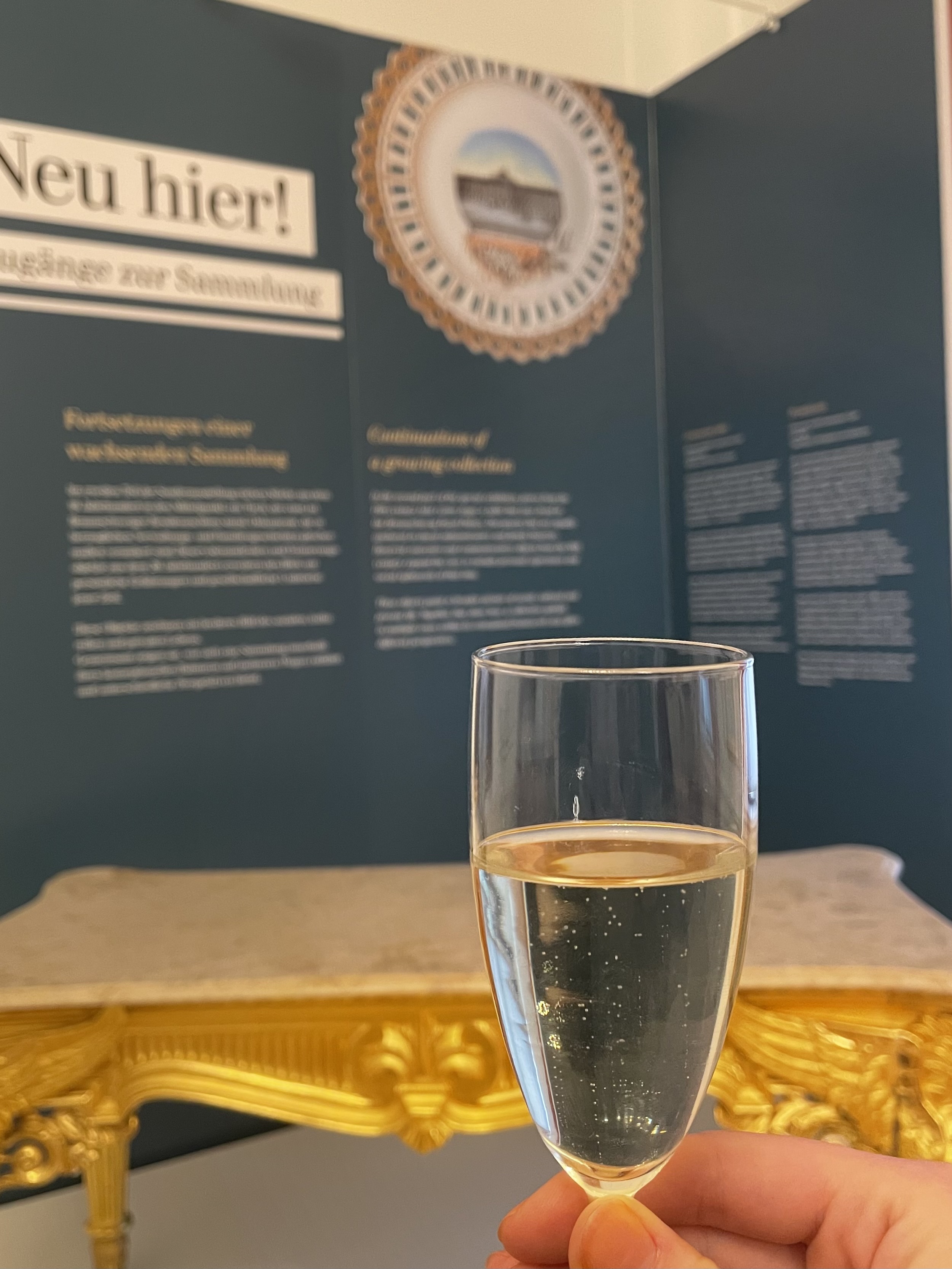 Sekt und Sammlung