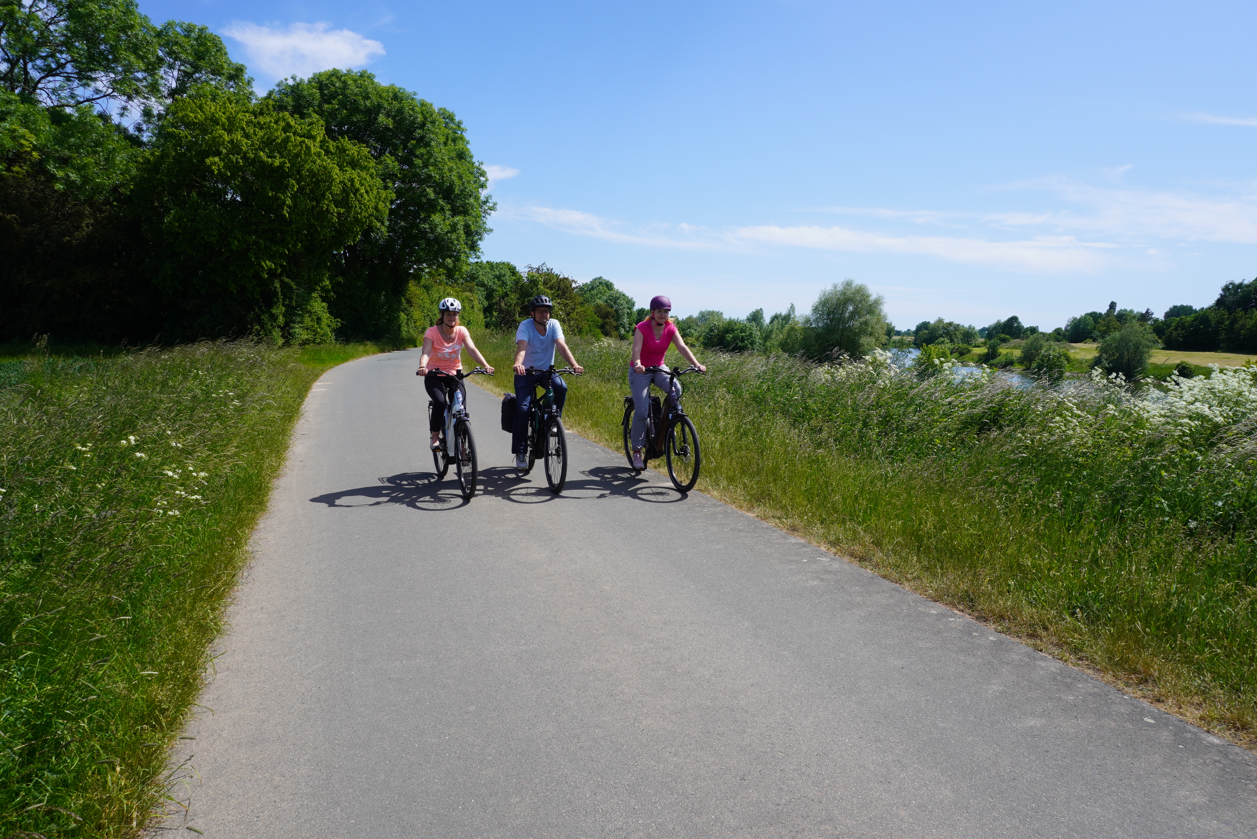 Vom Steinhuder Meer zum Weser-Radweg