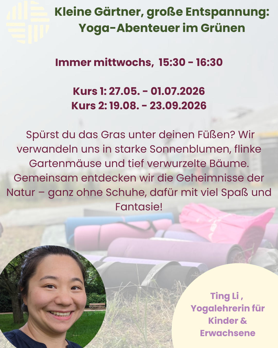 Kleine Gärtner, große Entspannung: Yoga-Abenteuer im Grünen