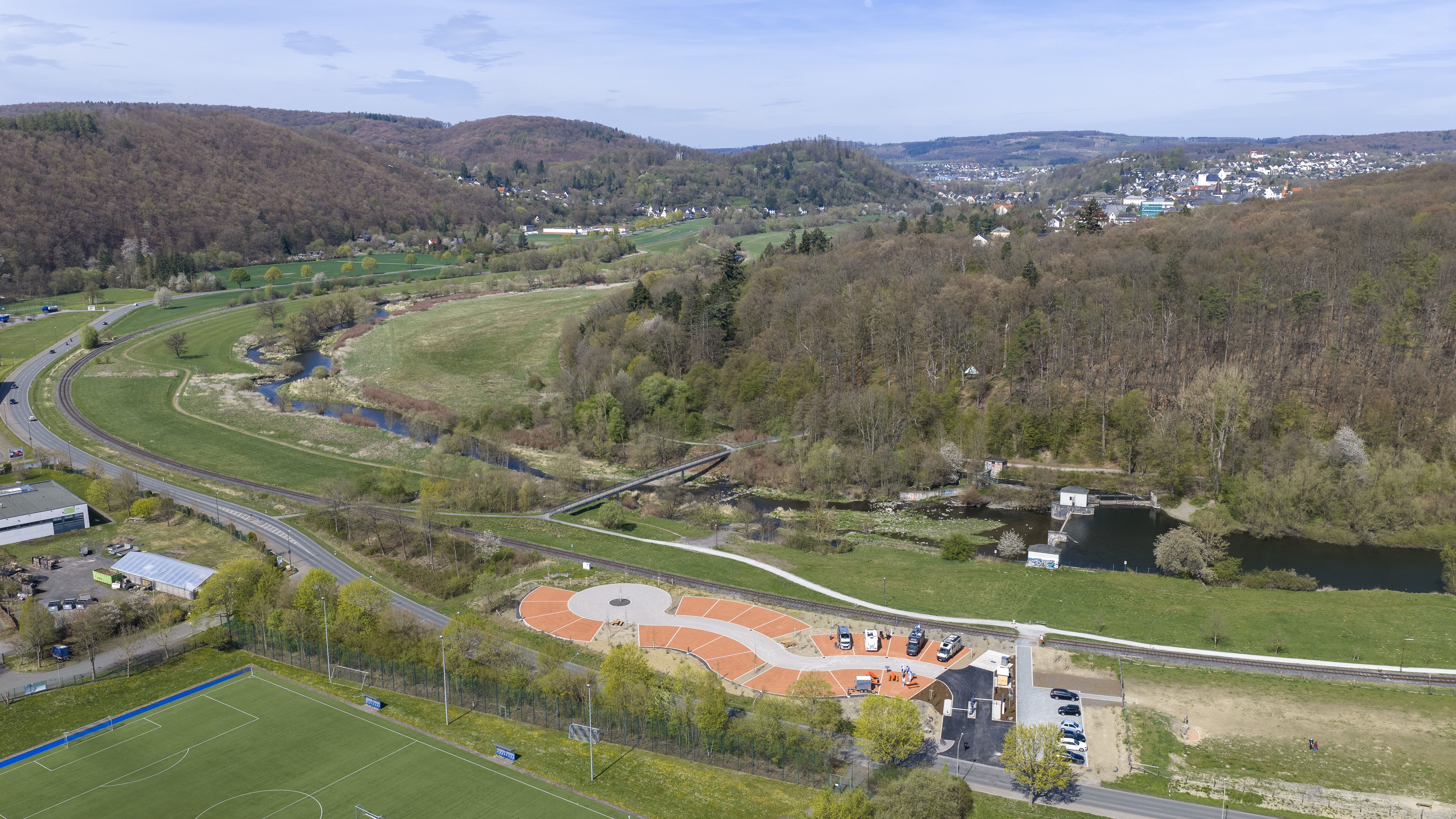 Lage Stellplatz "Altes Feld"