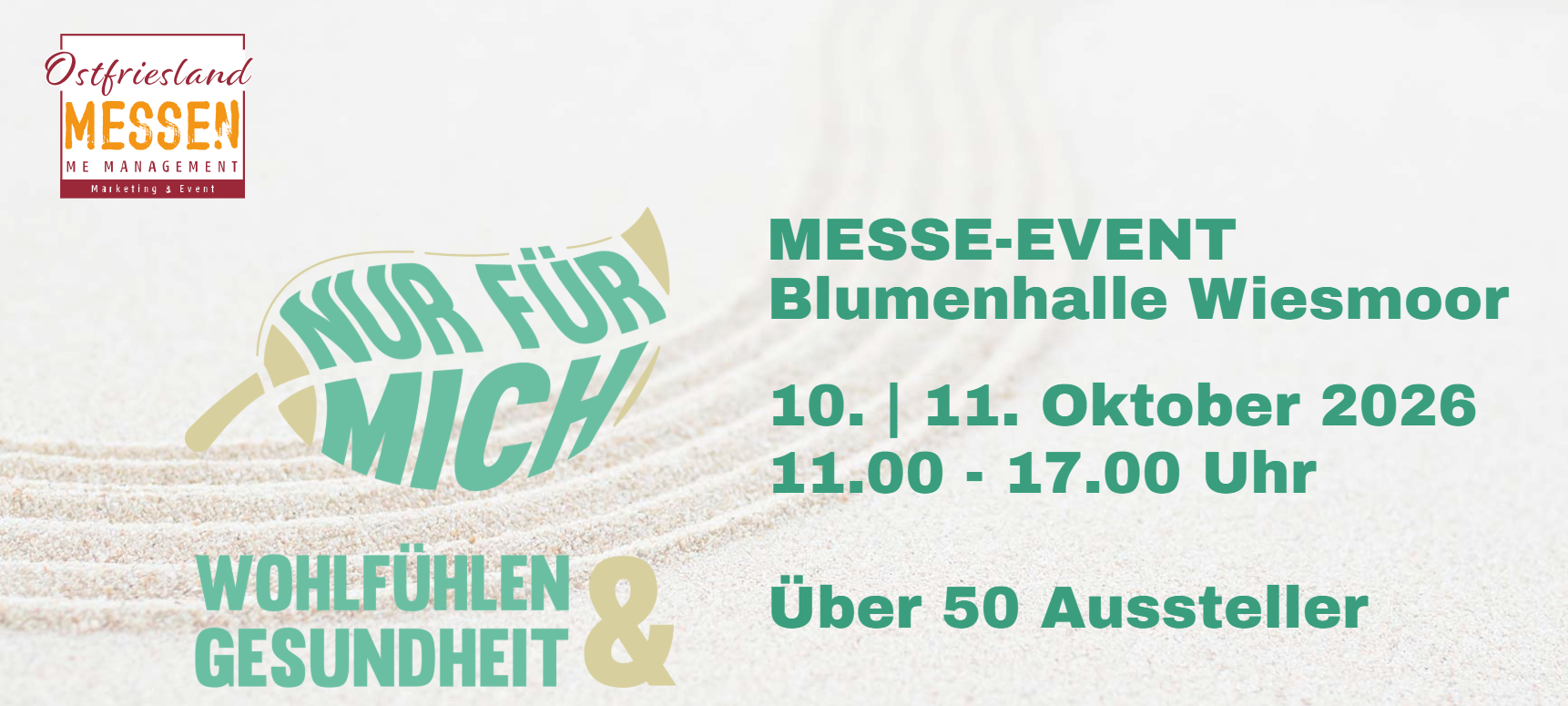 Nur für mich - Wohlfühlen & Gesundheit - Messe