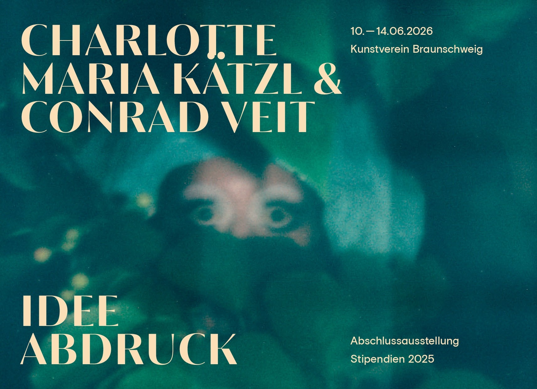 Abschlussausstellung der Stipendiat:innen IDEE und ABDRUCK: Charlotte Maria Kätzl & Conrad Veit und Christine Schulz