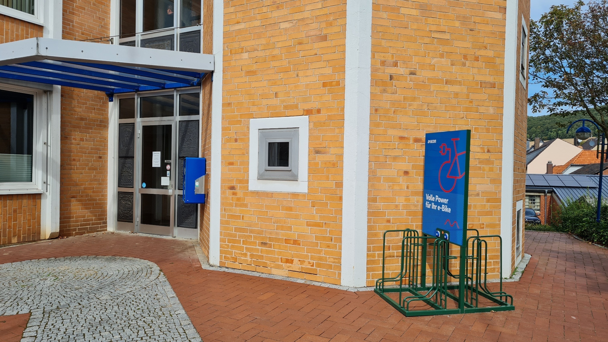 E-Bike-Ladestation am Rathaus in Delligsen