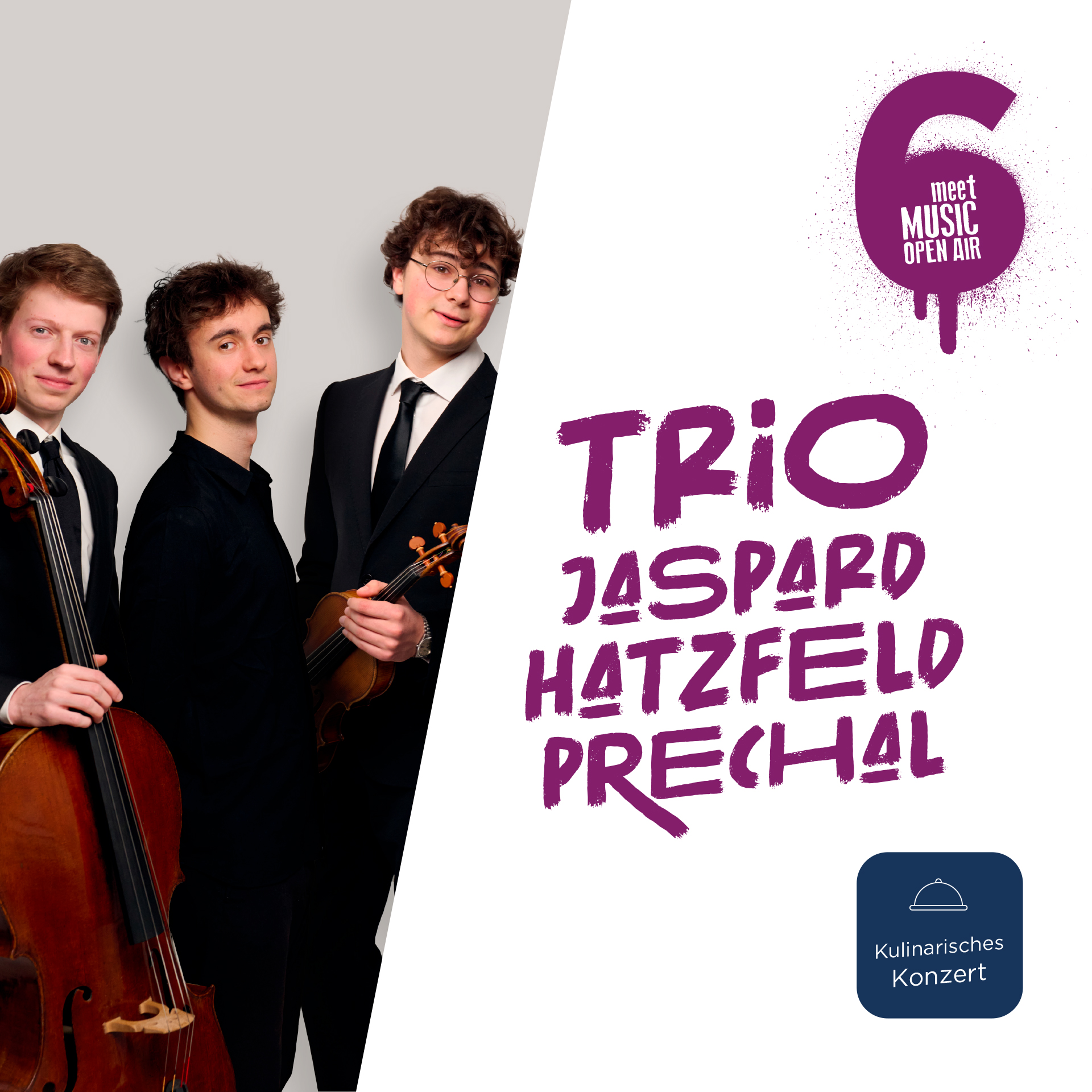 Kulinarisches Konzert im Park | Trio Jaspard-Hatzfeld-Prechal