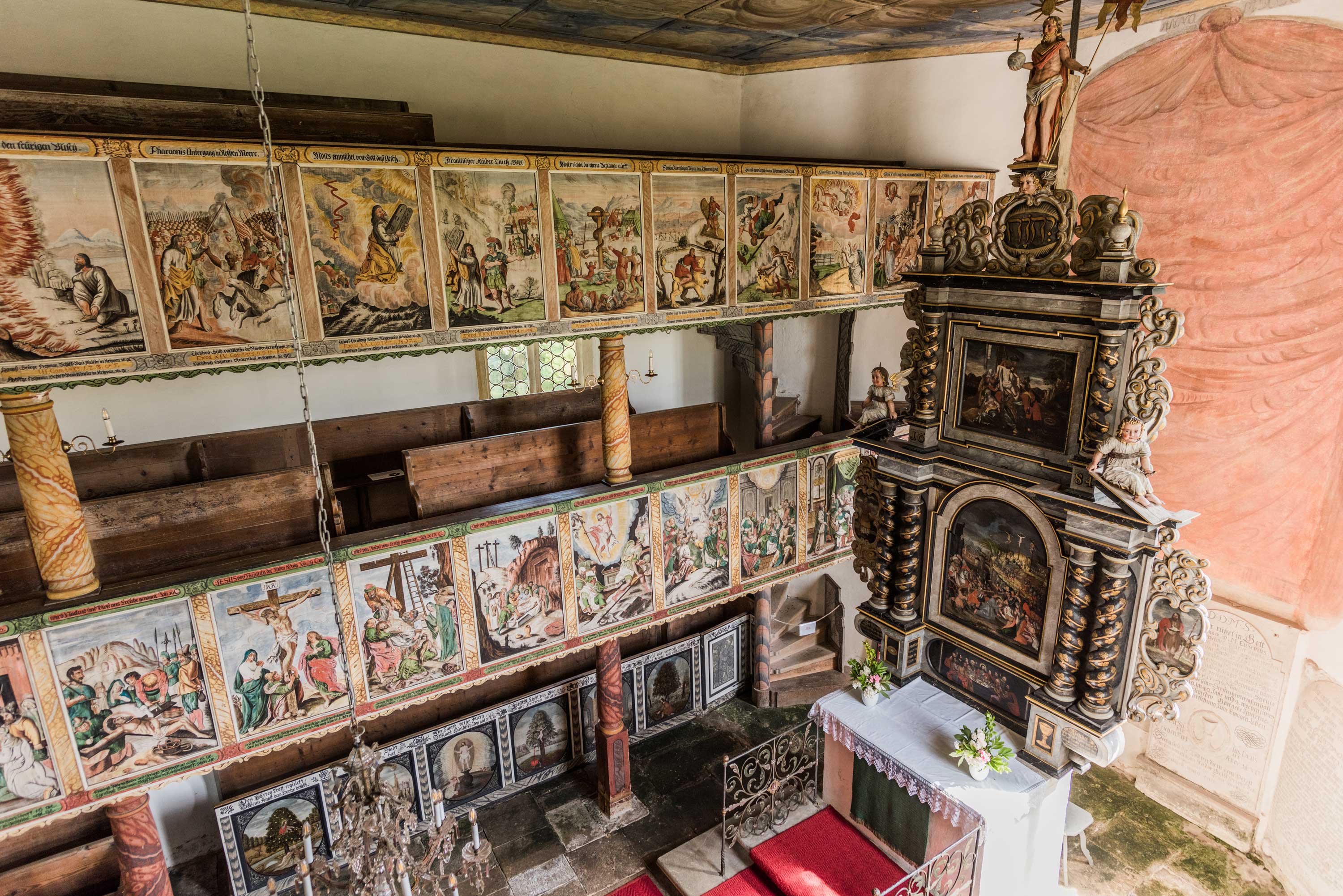 Tag des offenen Denkmals in der Reinhardtsdorfer Kirche