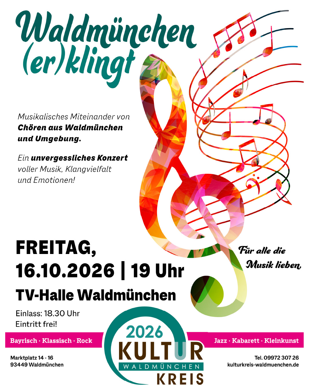 Waldmünchen (er)klingt Konzert