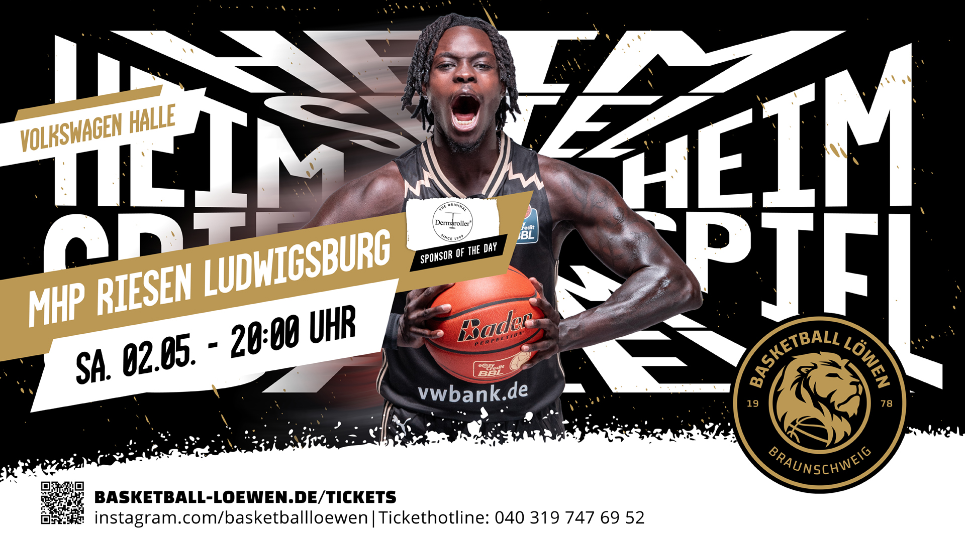 Basketball Löwen Braunschweig vs. MHP Riesen Ludwigsburg