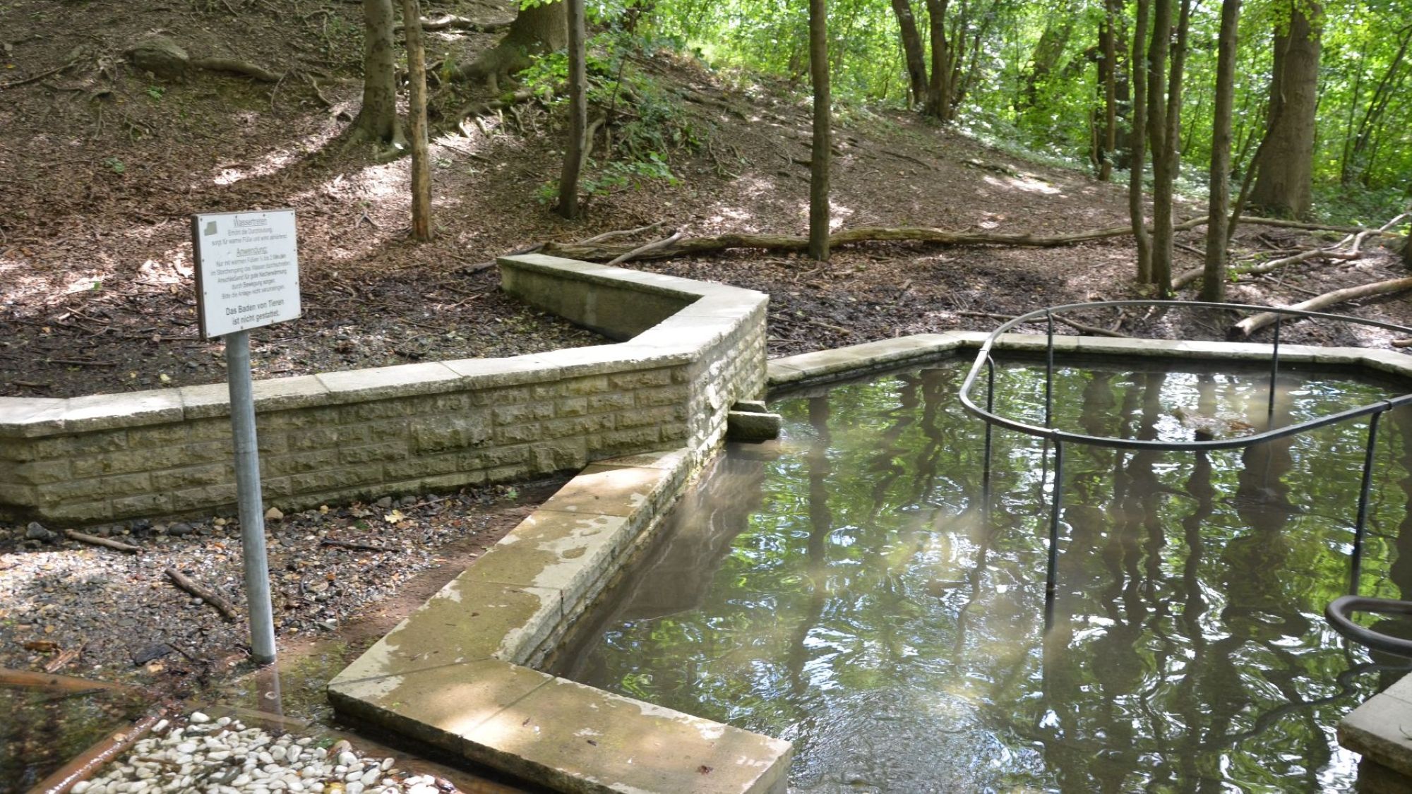 Kneipp-Tretbecken in Salzgitter-Bad