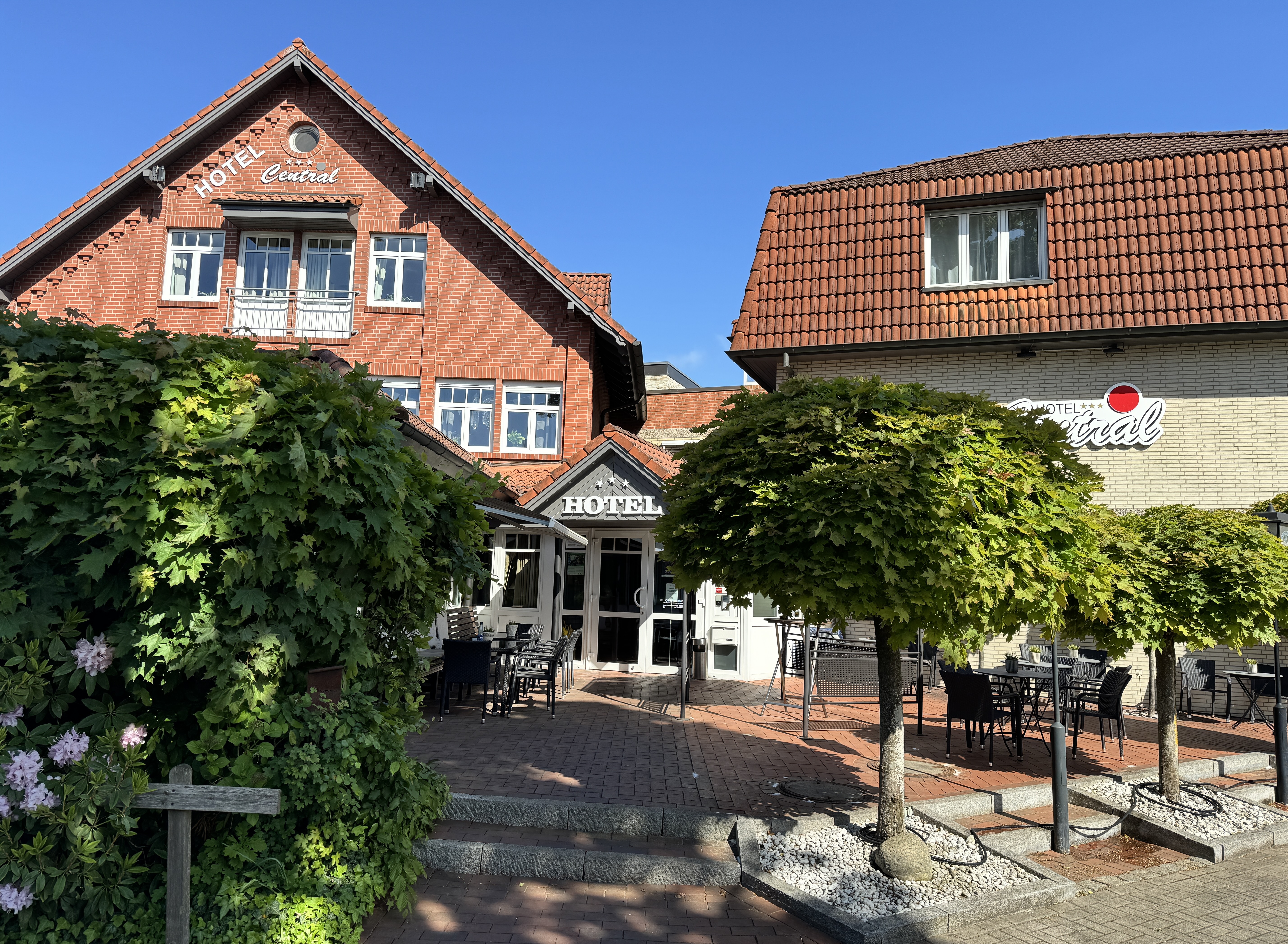 Außenansicht des Hotel Centrals