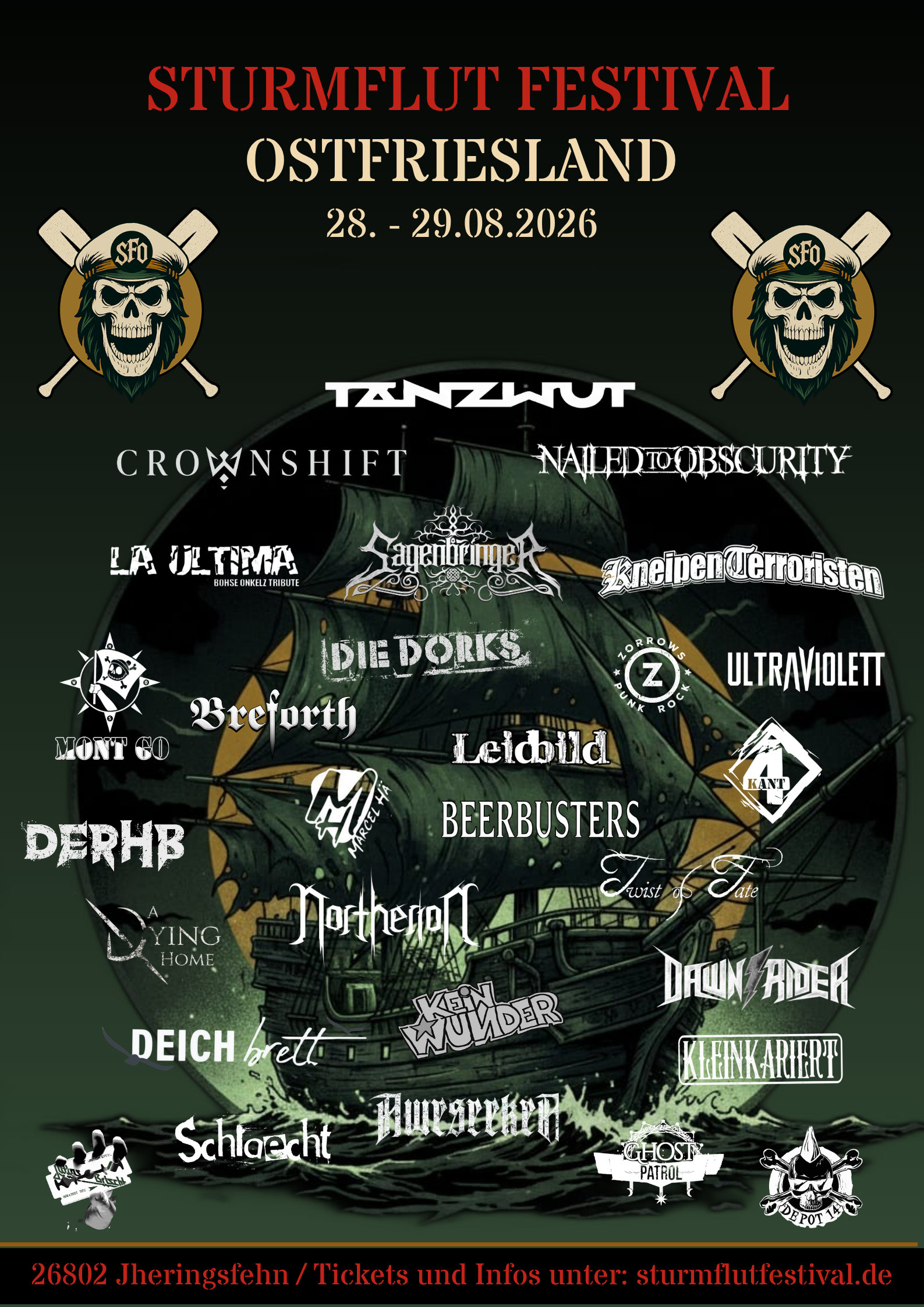 Sturmflut Festival Ostfriesland 2026
