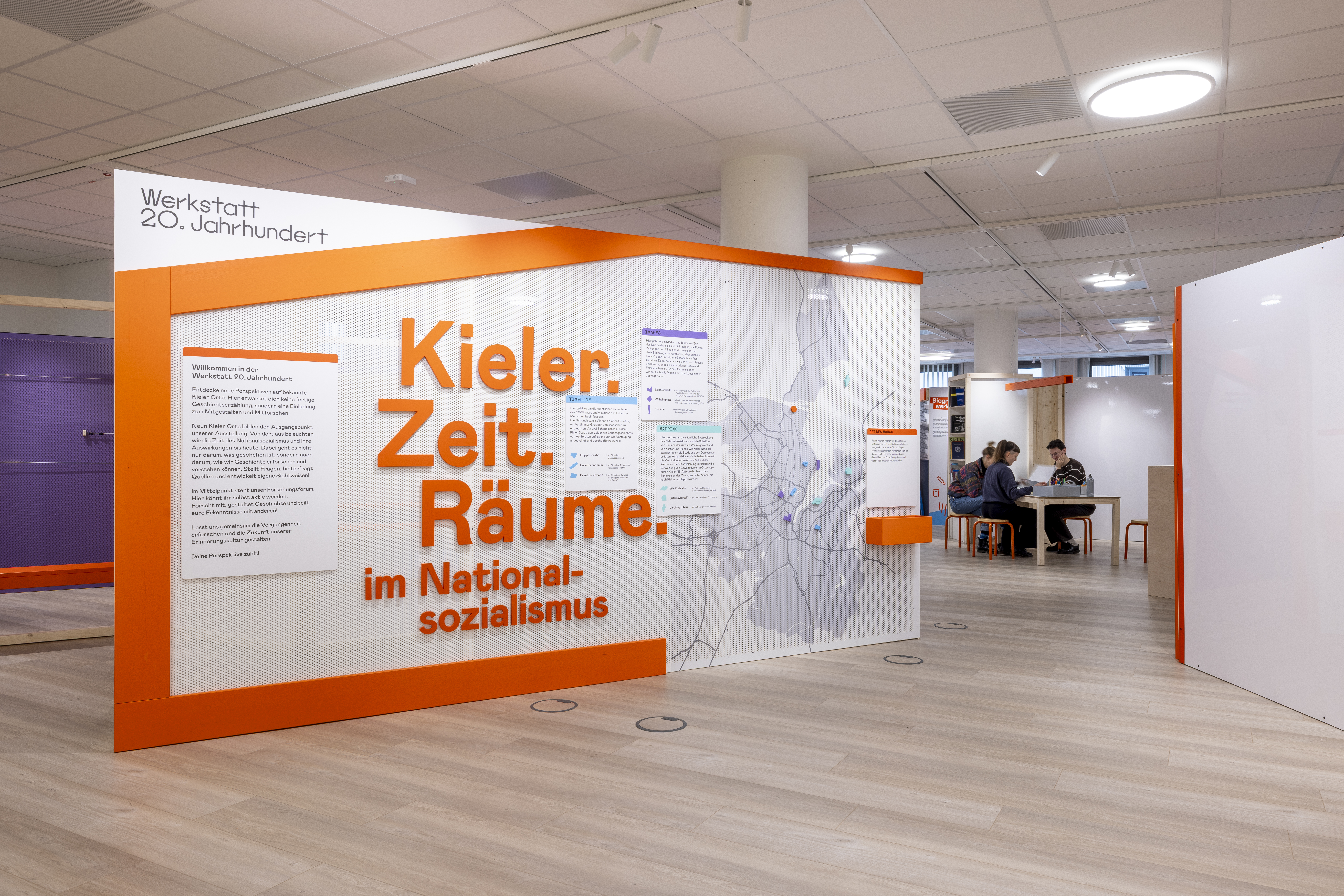 Dauerausstellung „Kieler.Zeit.Räume. im Nationalsozialismus“